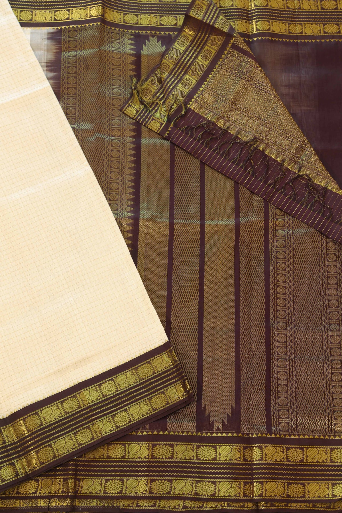Kanchi Silk Cotton Saree A172