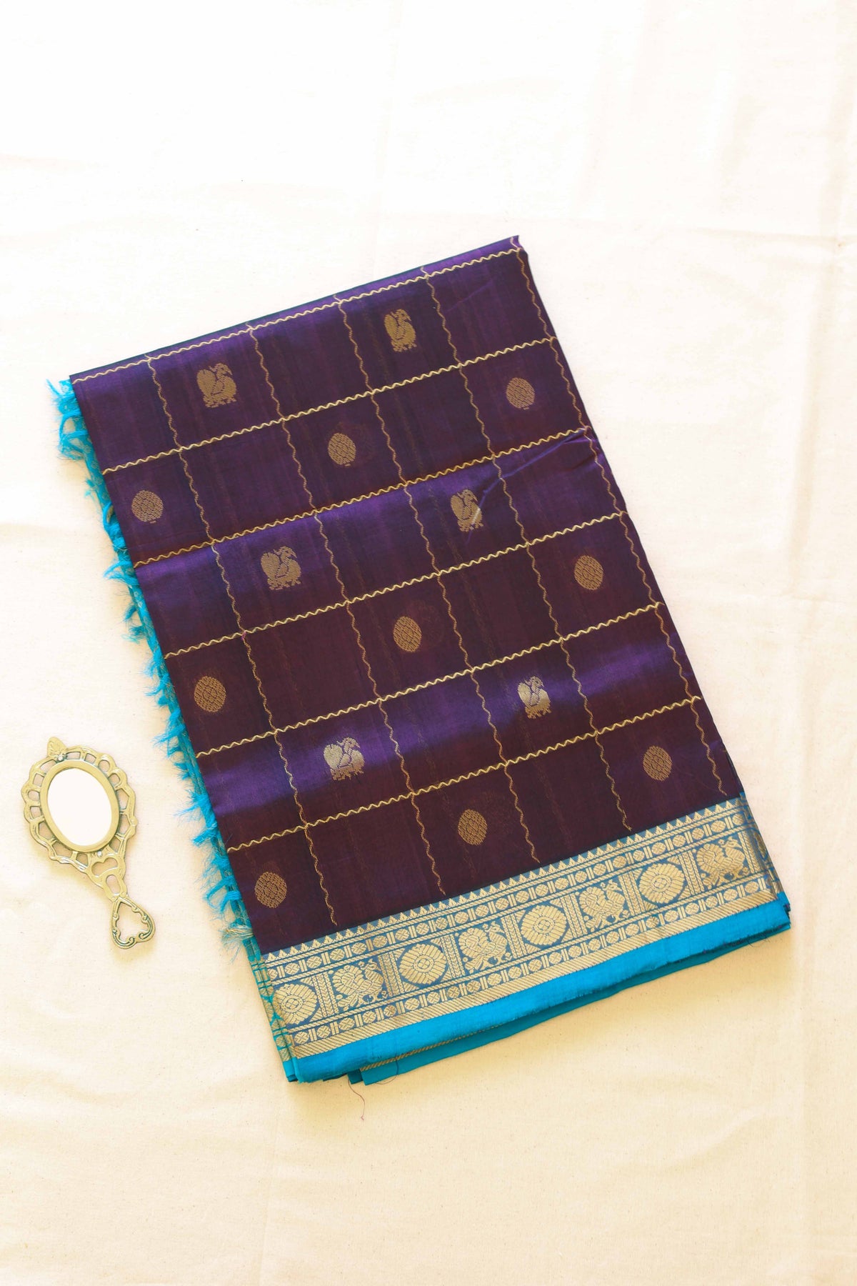 Kanchi Silk Cotton Saree A177