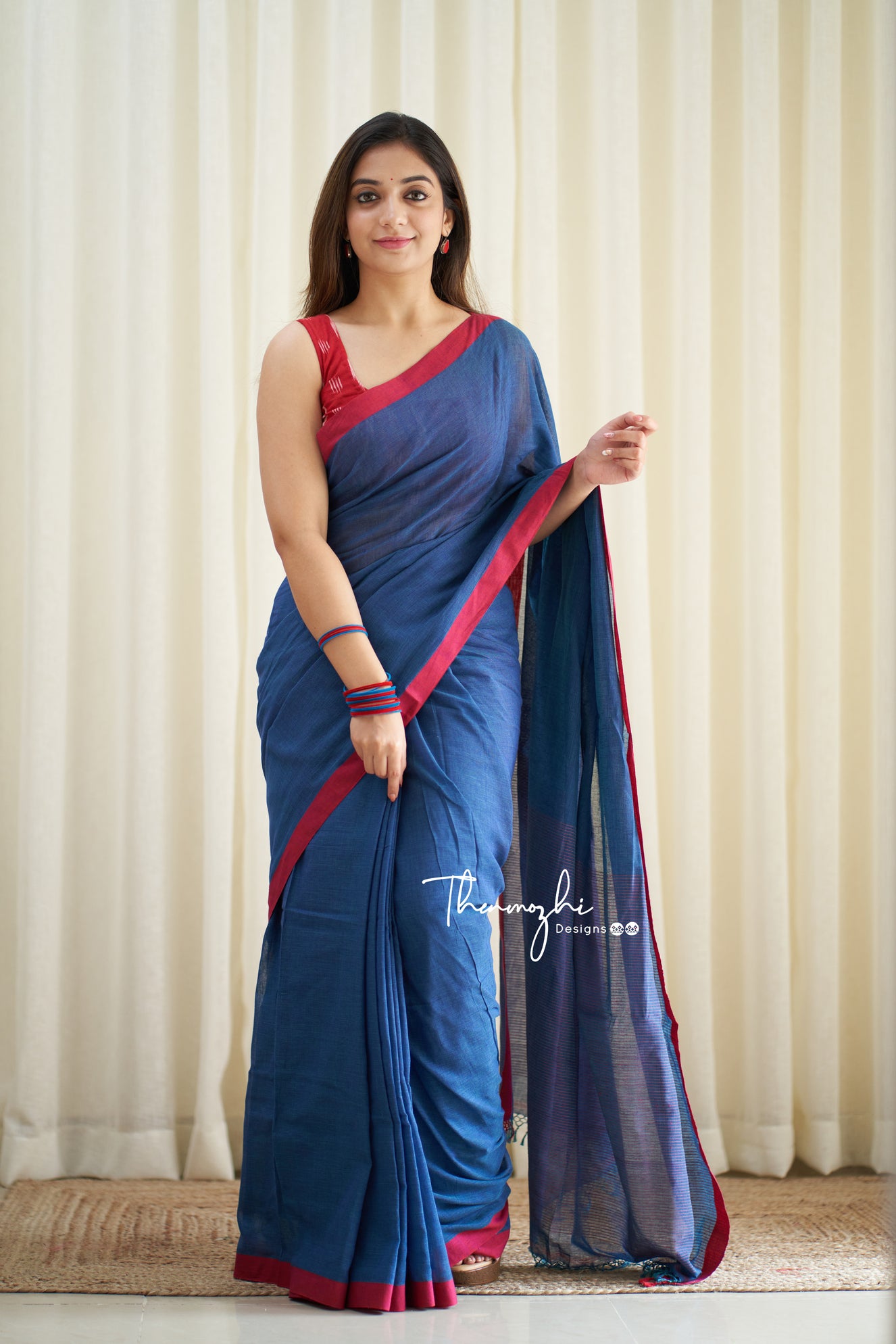 Blue and Red (Soft cotton)