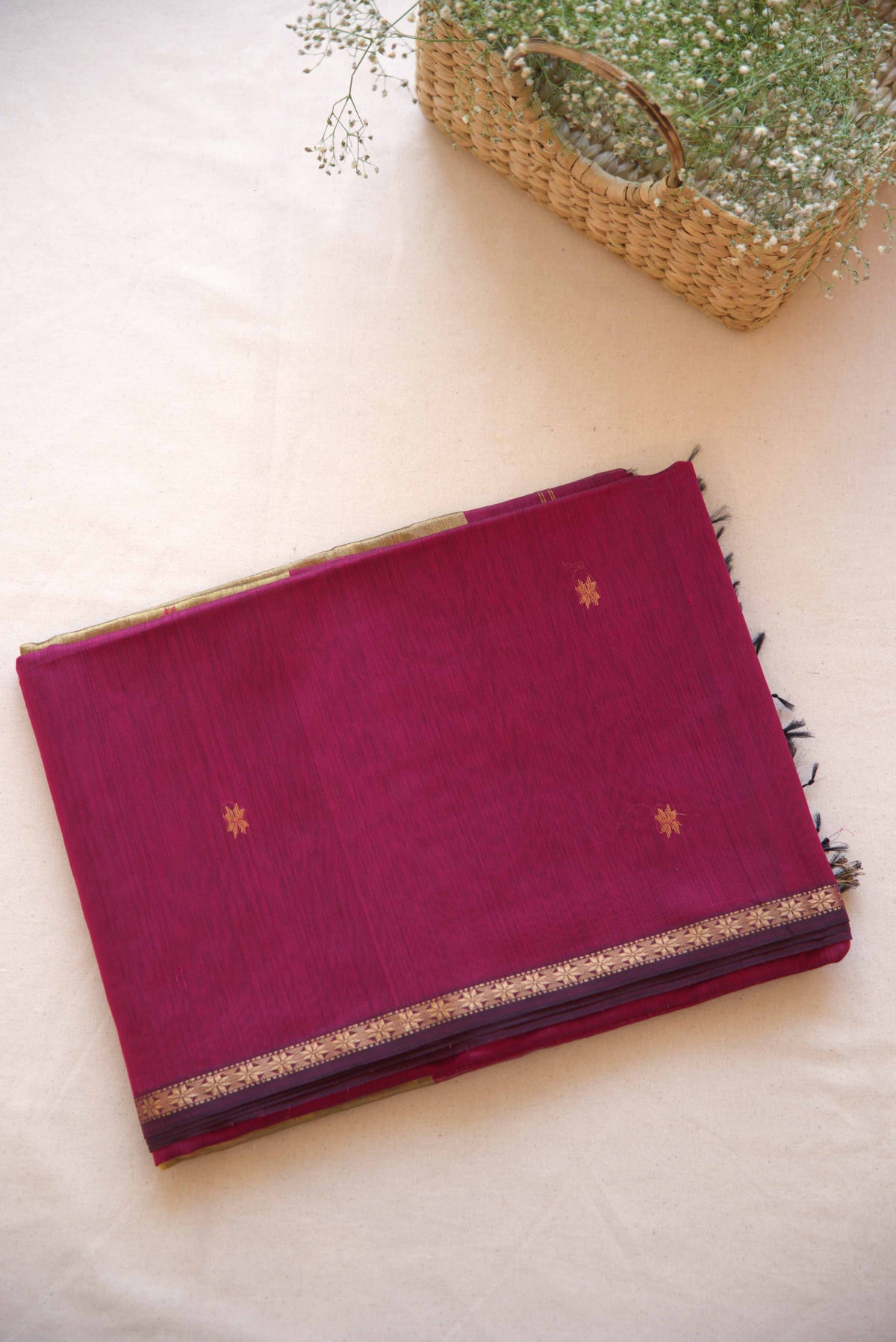 Maheshwari Silk Cotton Saree M060