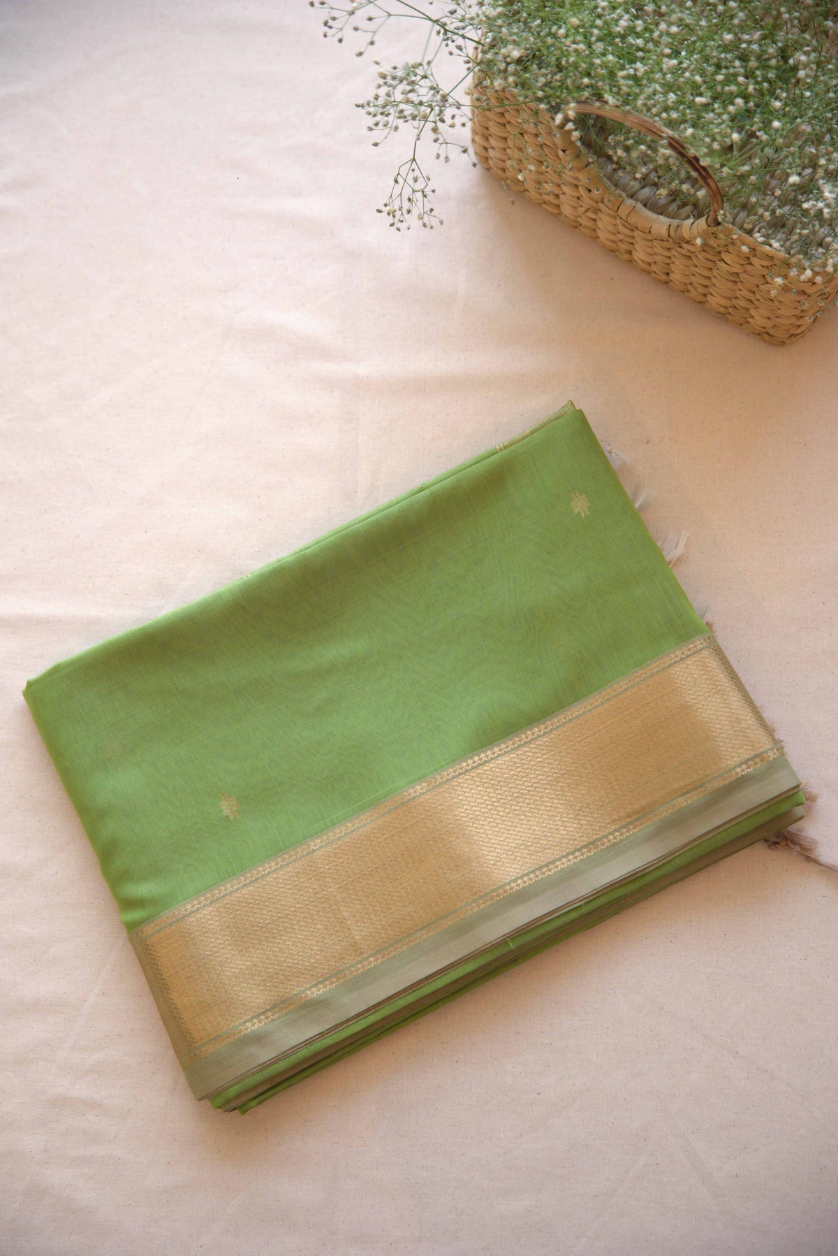 Maheshwari Silk Cotton Saree M067
