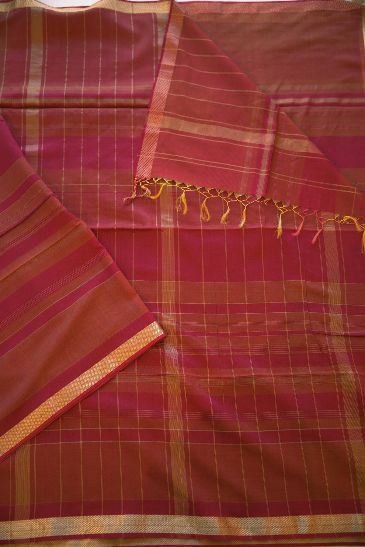 Maheshwari Silk Cotton Saree M077