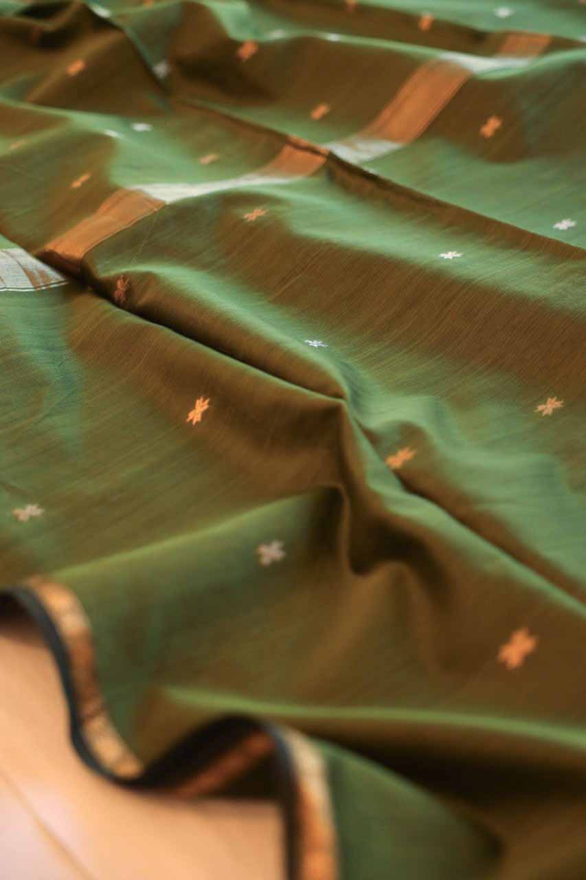 Maheshwari Silk Cotton Saree M084