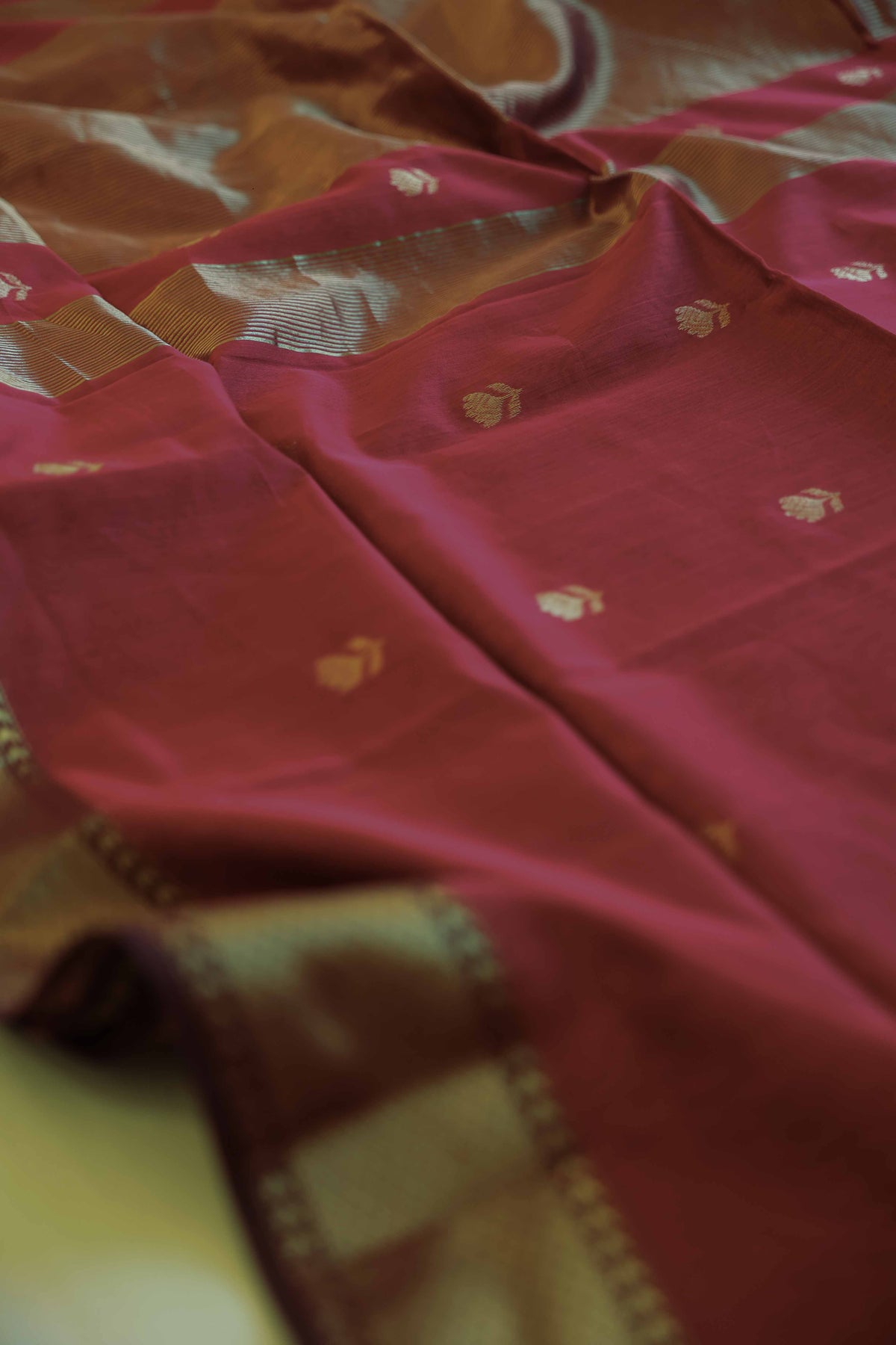 Maheshwari Silk Cotton Saree M069