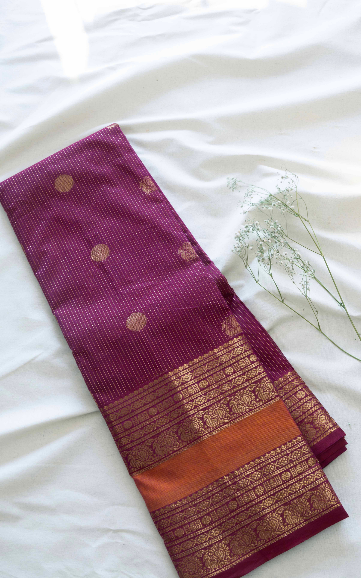 Vairaoosi Chettinad Cotton Saree CW535