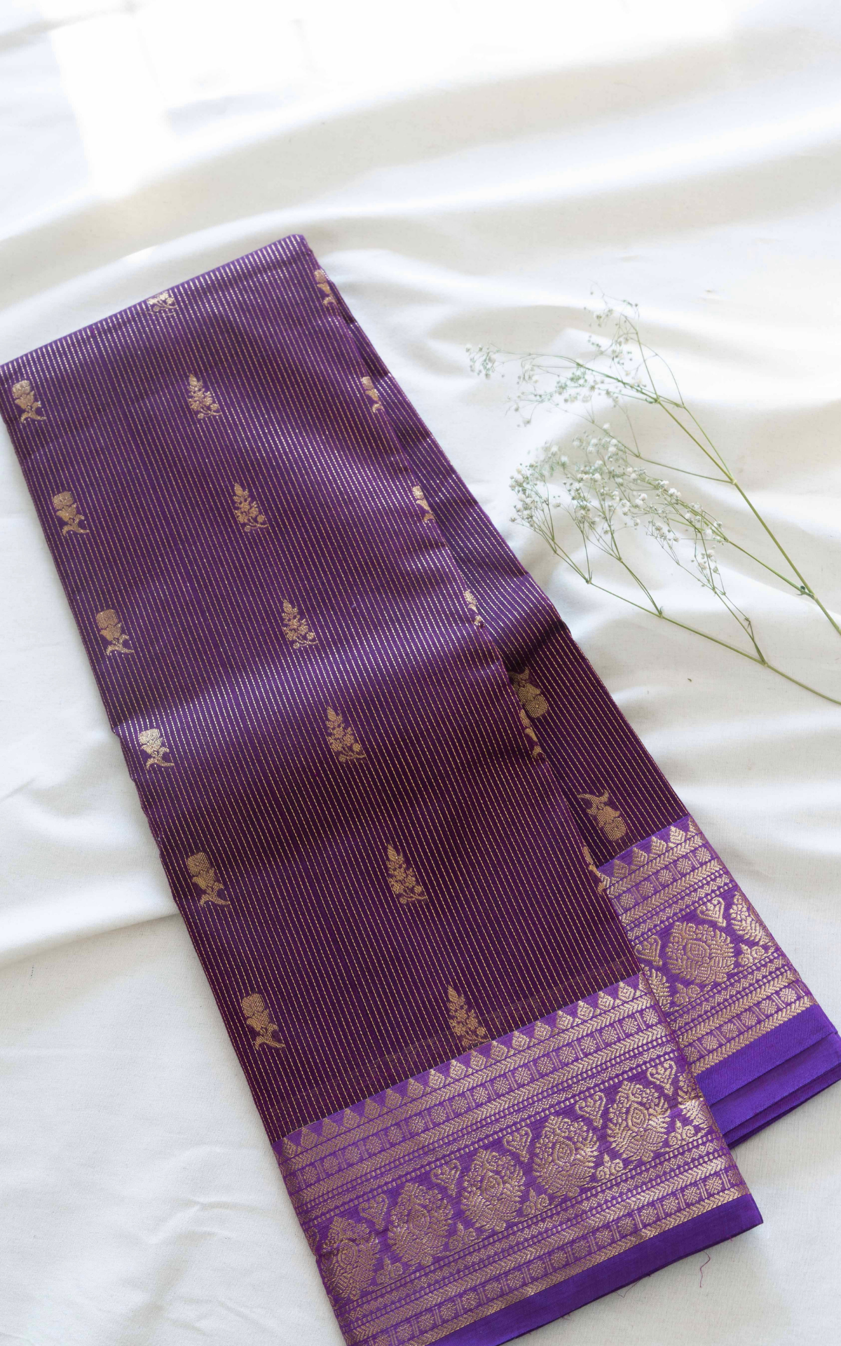 Vairaoosi Chettinad Cotton Saree CW542