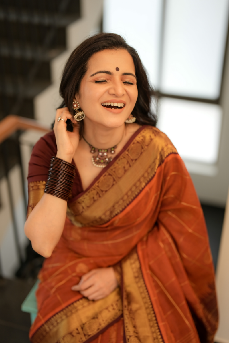 DD Kanchi Silk Cotton Saree