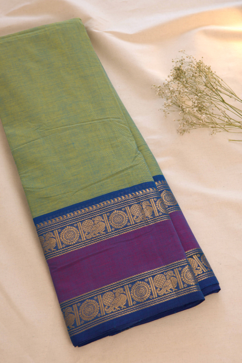 Rettapet Chettinad Cotton Saree CW399
