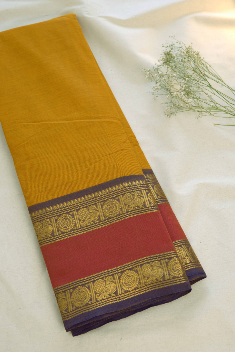 Rettapet Chettinad Cotton Saree CW412