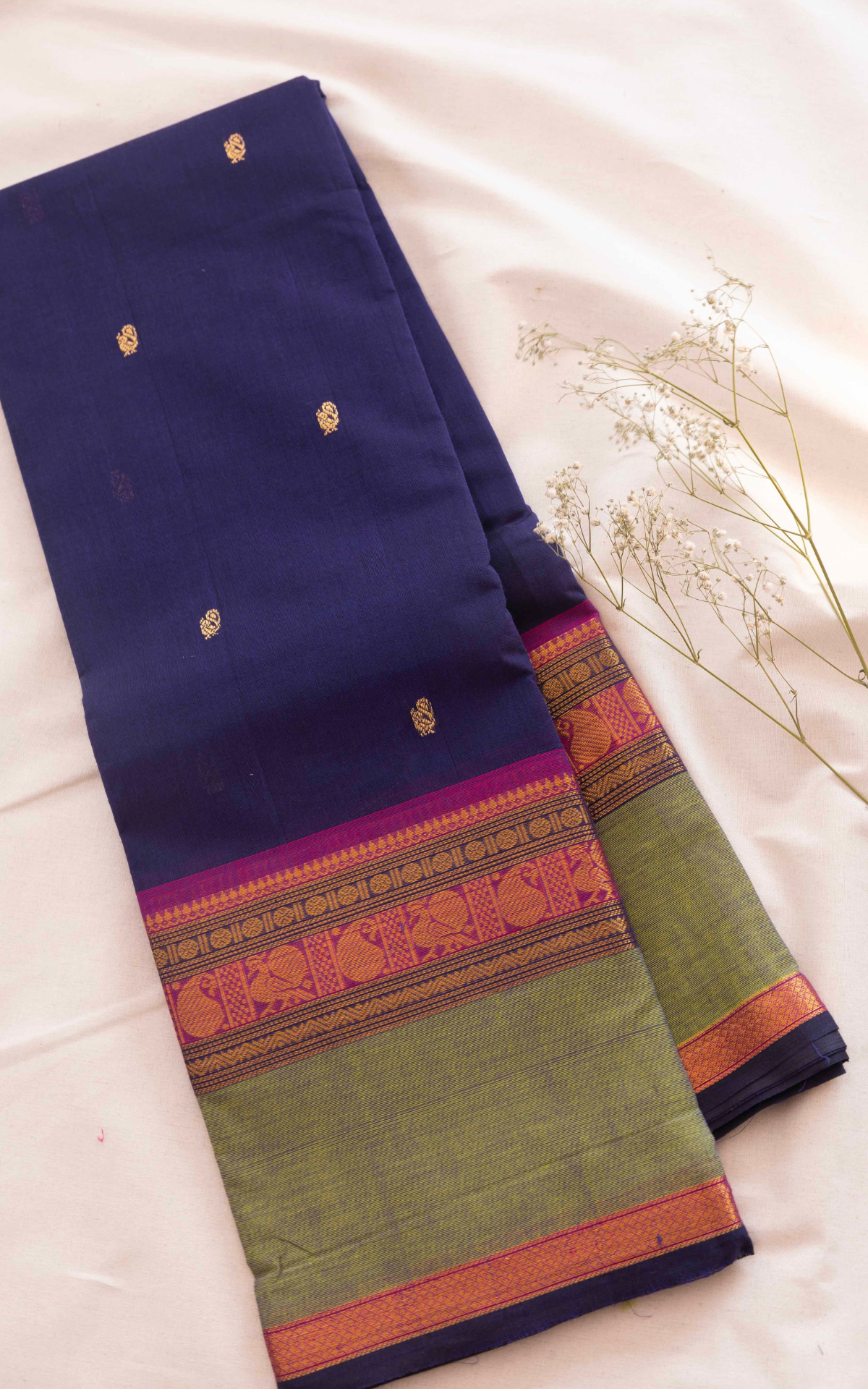 Chettinad Cotton Saree CW552