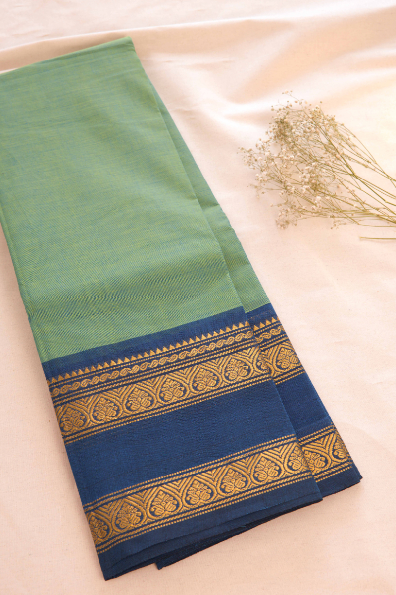 Butta Chettinad Cotton Saree CW456