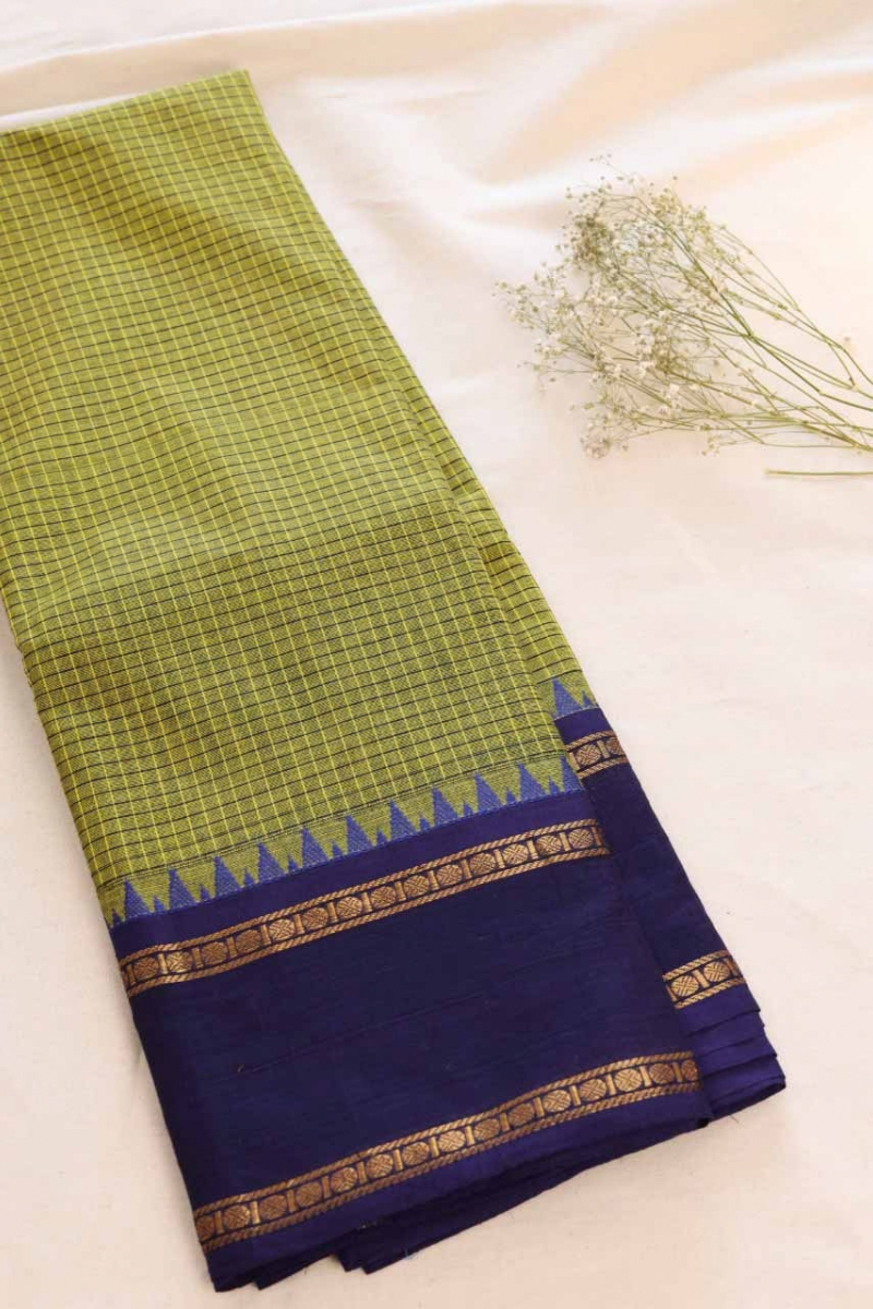 Kattam Chettinad Cotton Saree CW435