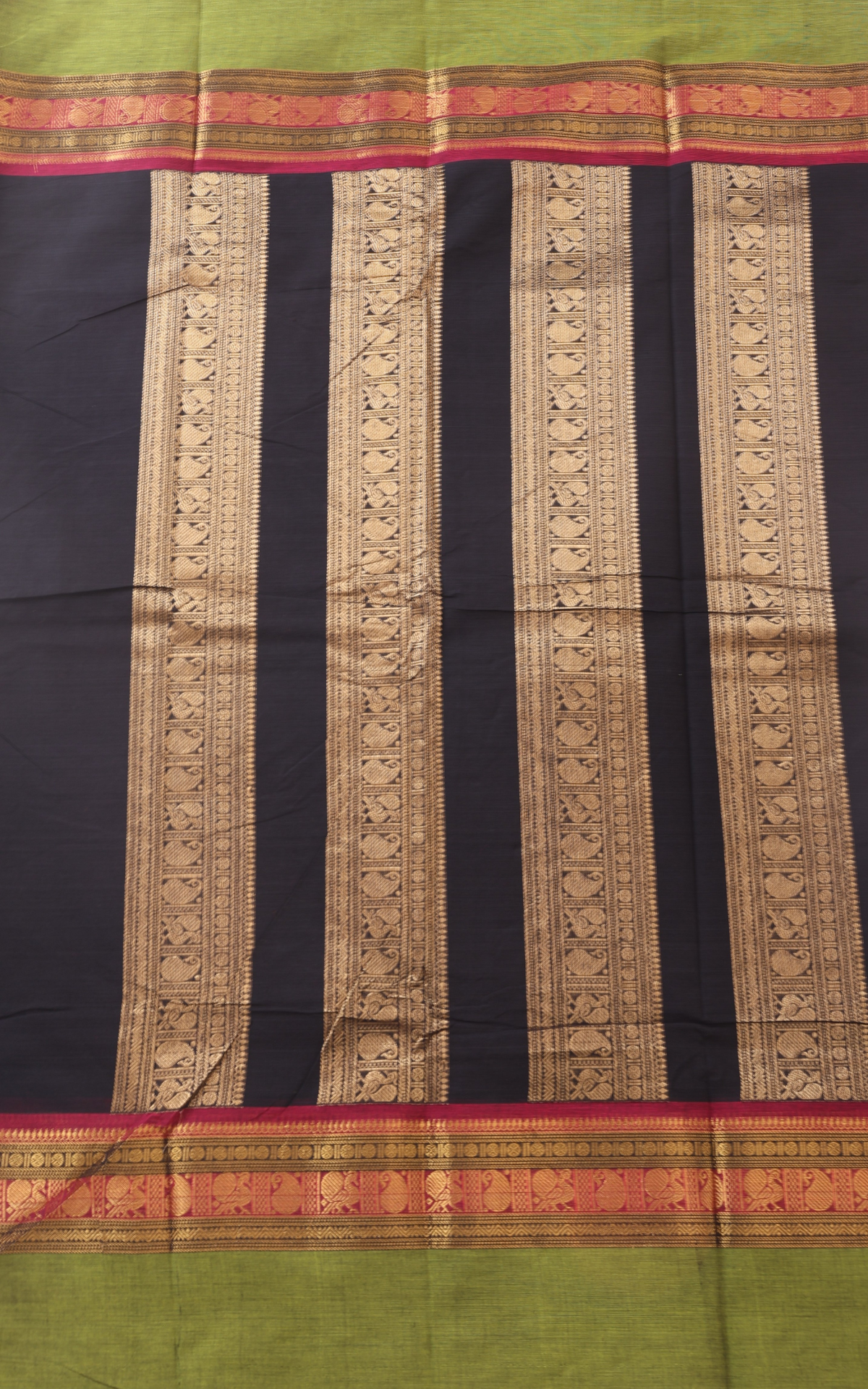 Butta Chettinad Cotton Saree CW575