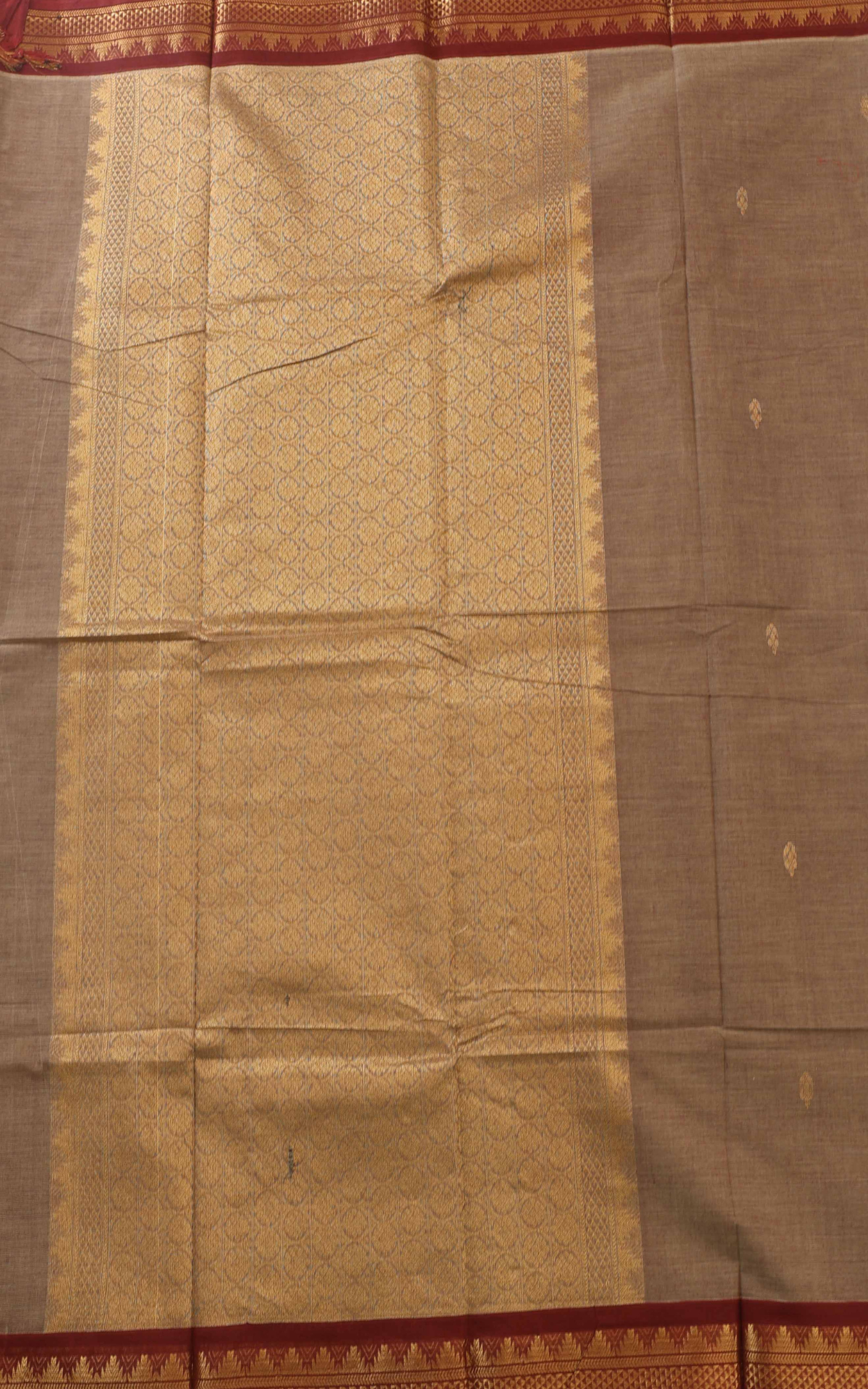 Butta Chettinad Cotton Saree CW583