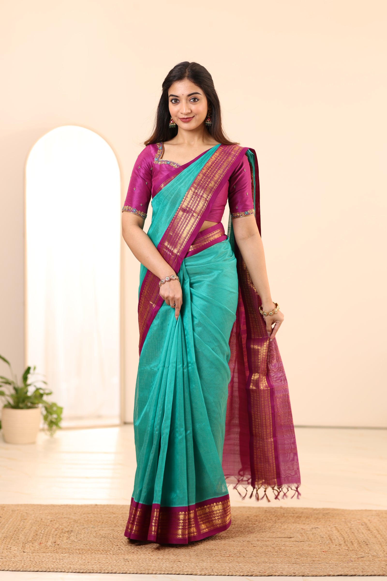 Kanchi Silk Saree A01