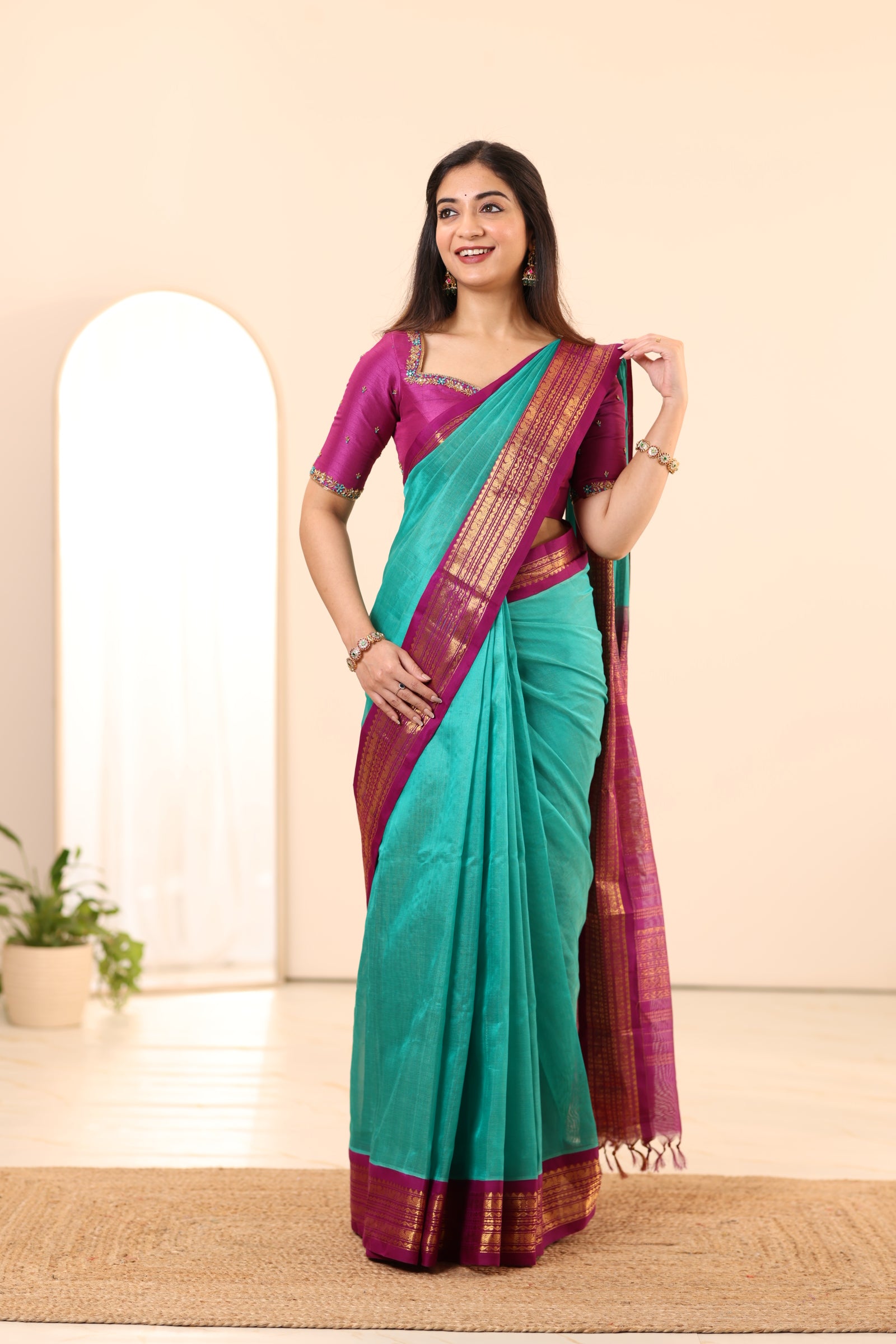 Kanchi Silk Saree A01