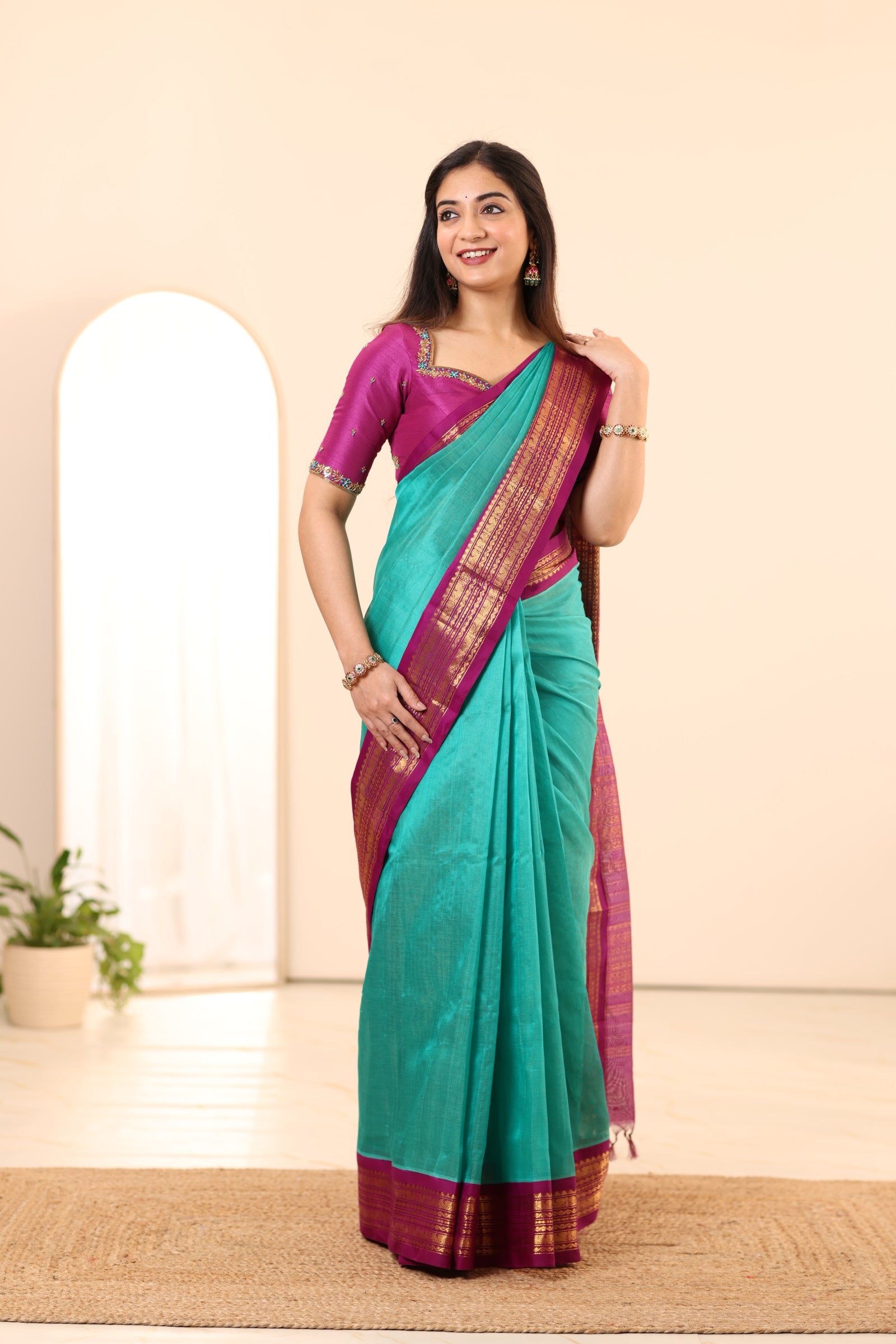 Kanchi Silk Saree A01