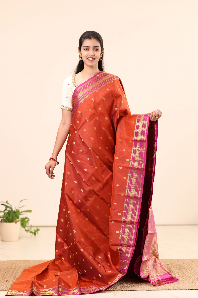 Kanchi Silk Cotton Saree A120