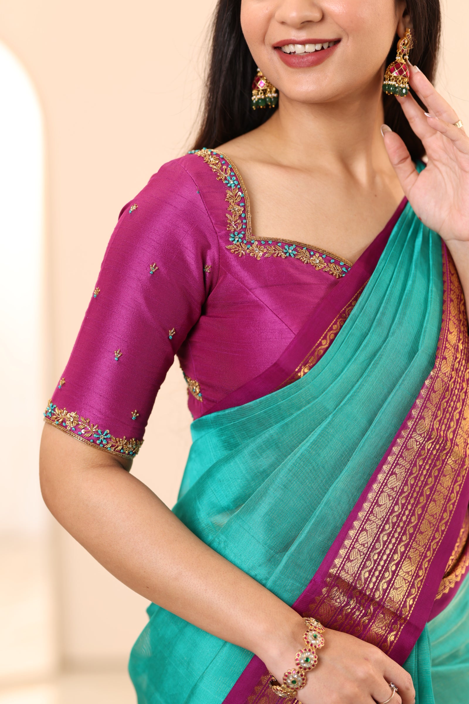 Kanchi Silk Saree A01
