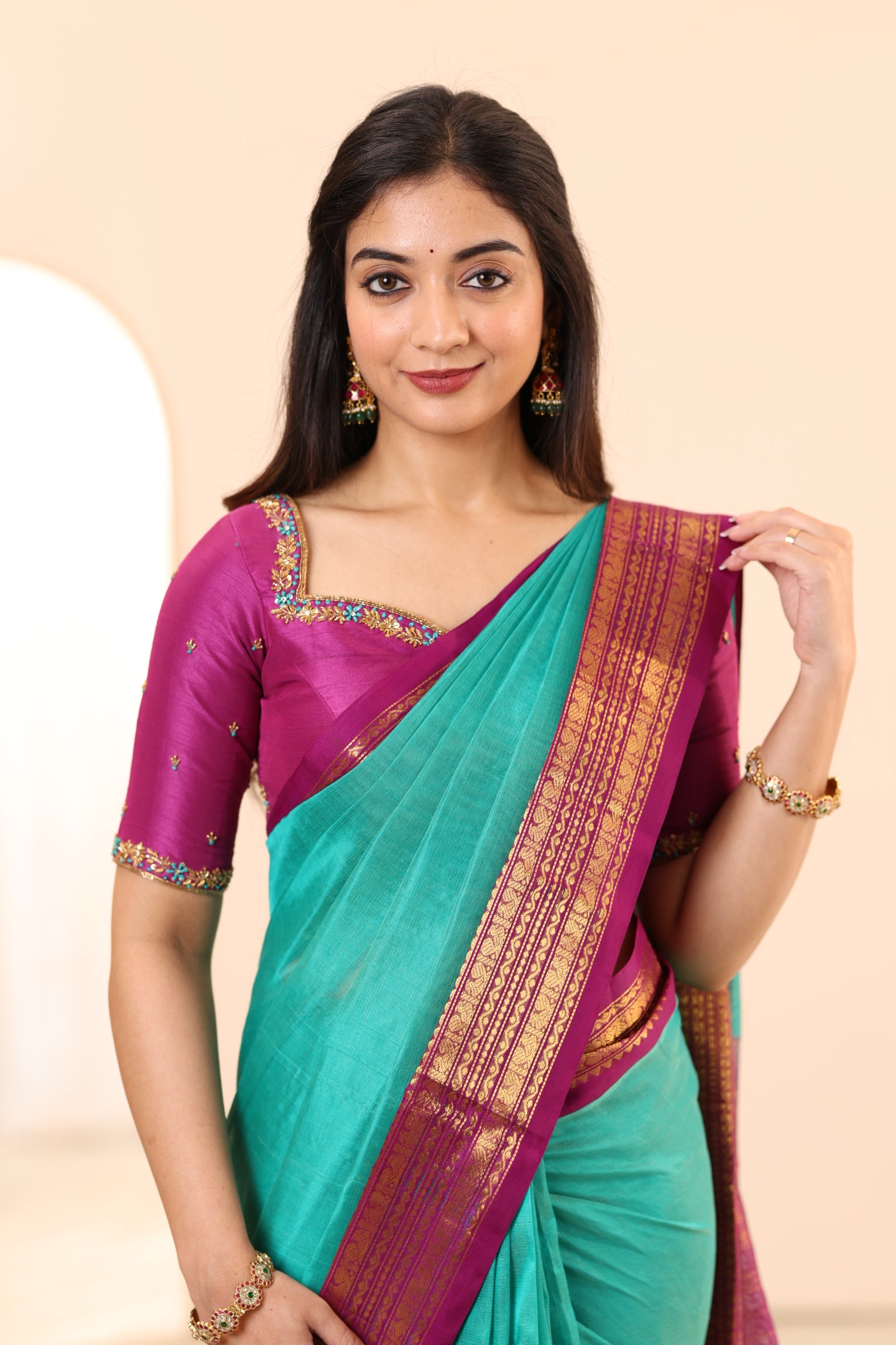Kanchi Silk Saree A01