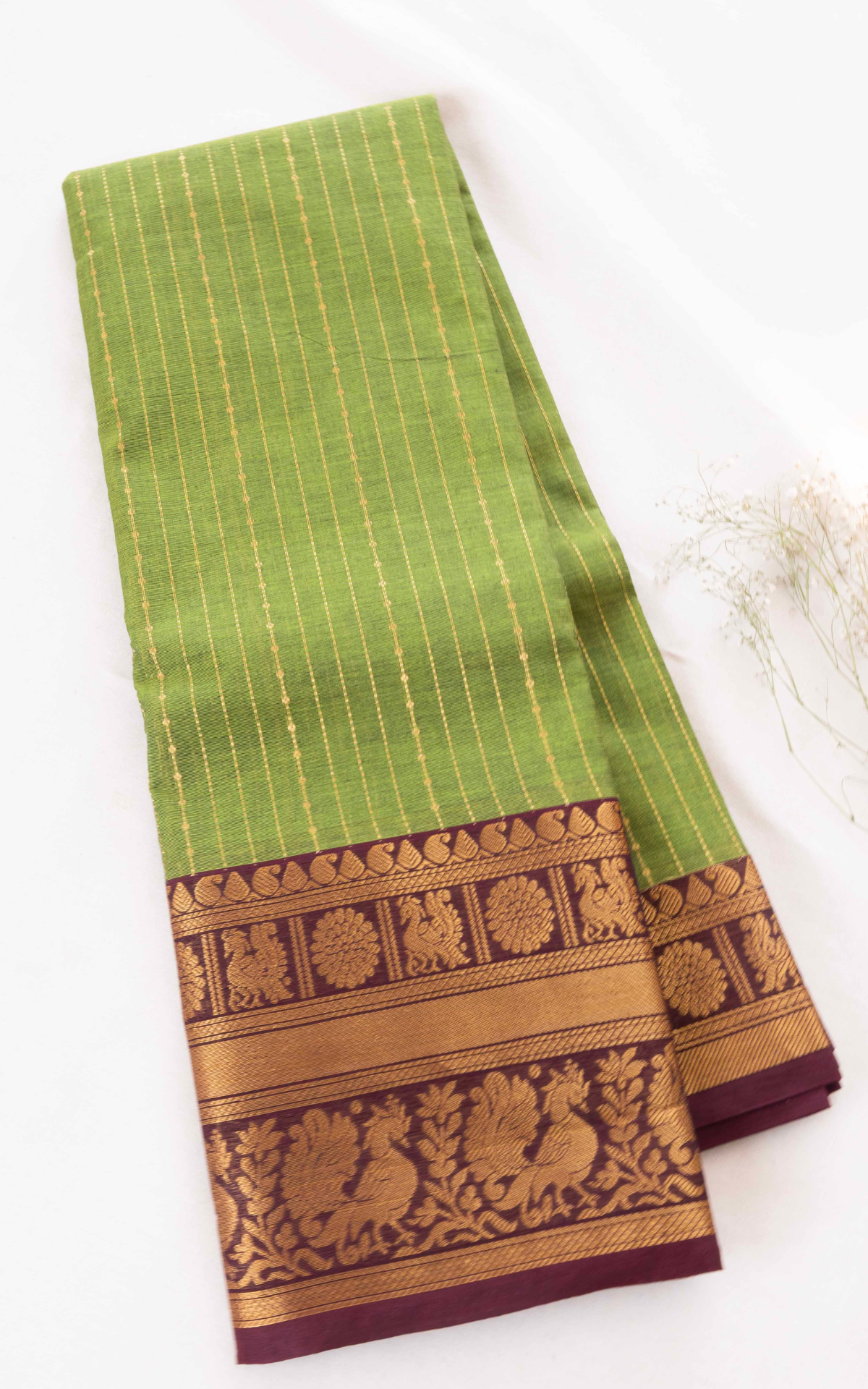 Vairaoosi Chettinad Cotton Saree CW584