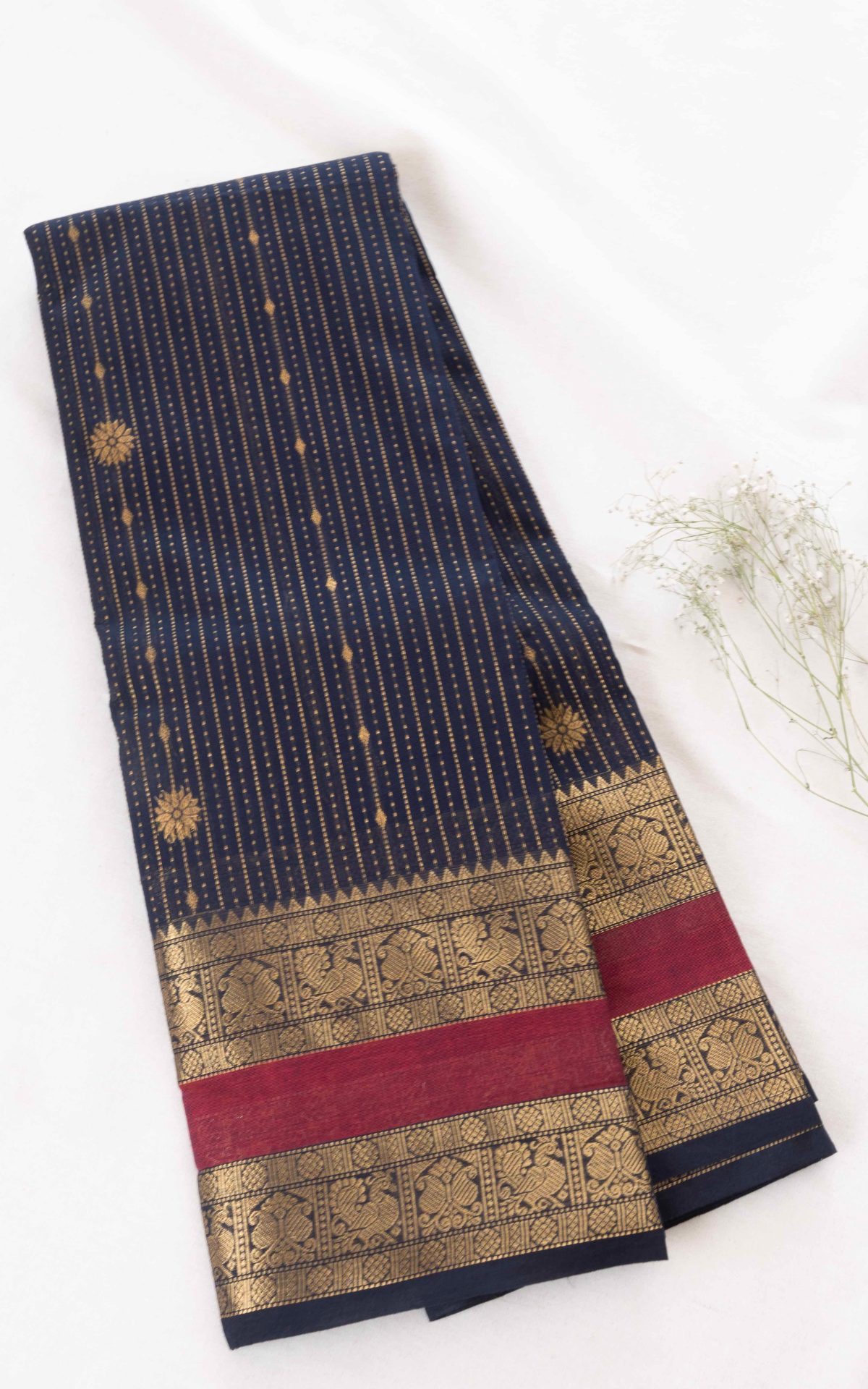 Vairaoosi Chettinad Cotton Saree CW585