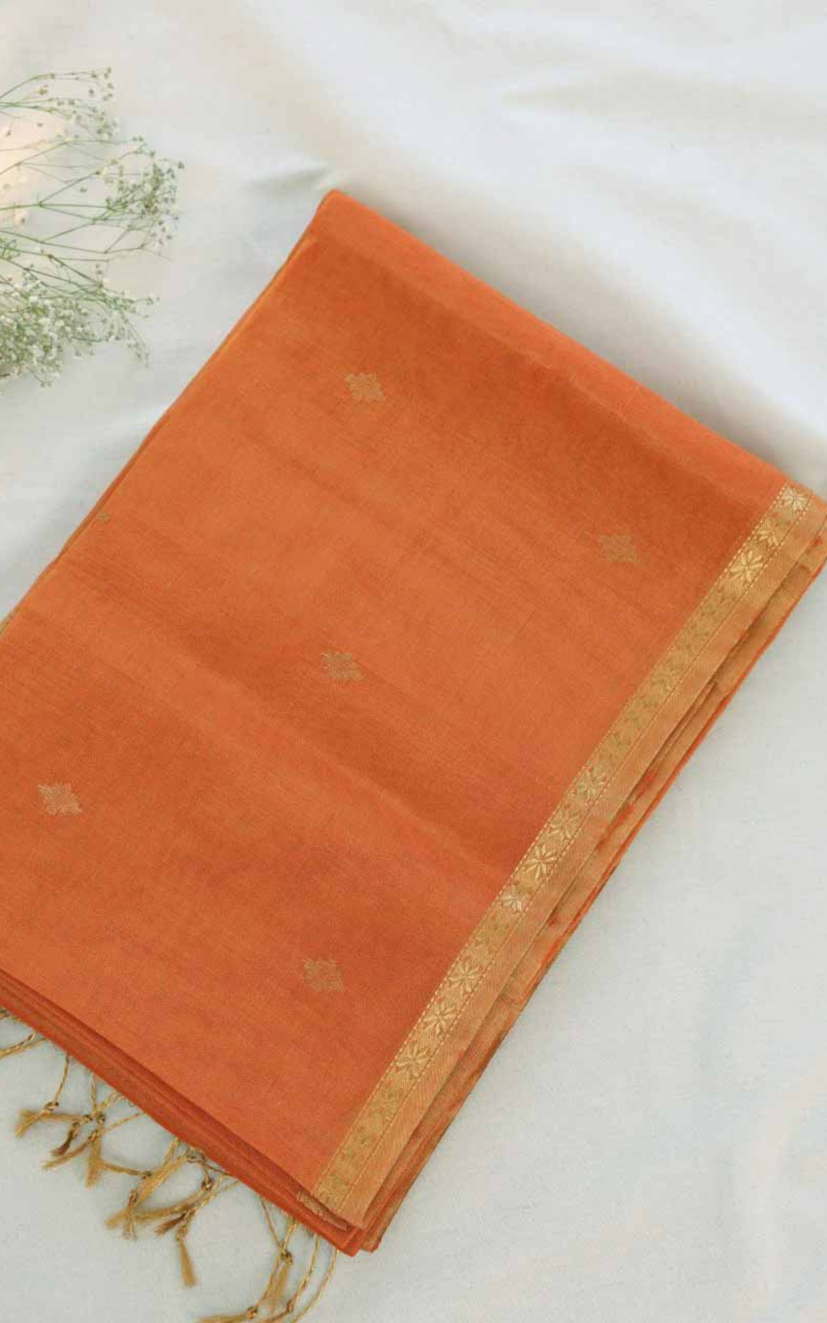 Maheshwari Tissue Silk Cotton Saree M04