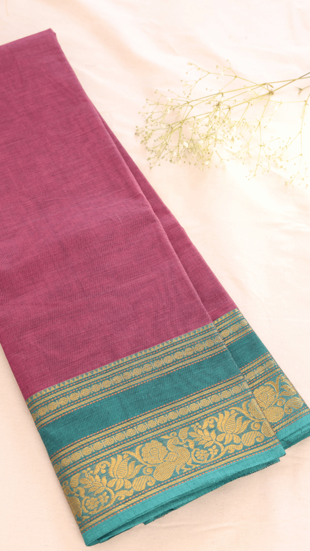 Kanchi Chettinad Cotton Saree CW203