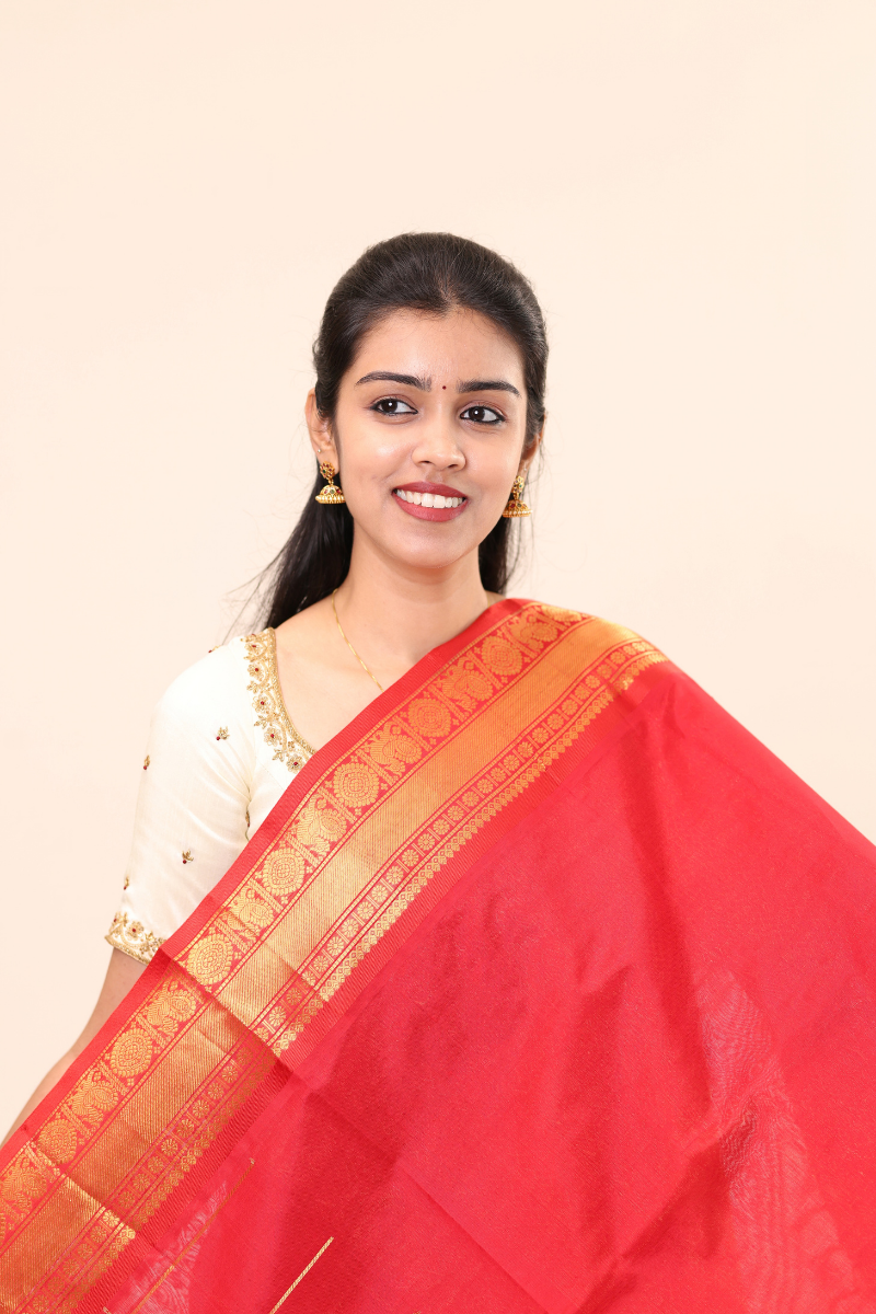 Kanchi Silk Cotton Saree A127