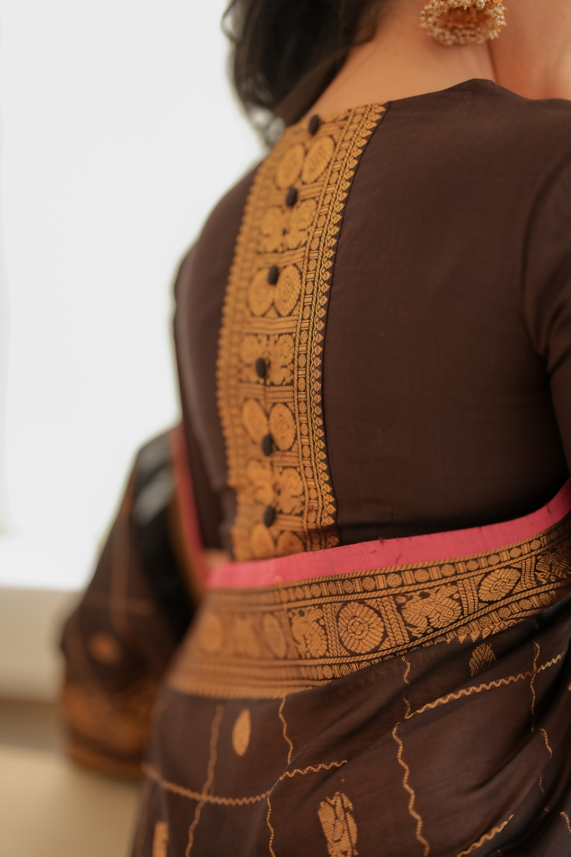 DD Kanchi Silk Cotton Saree