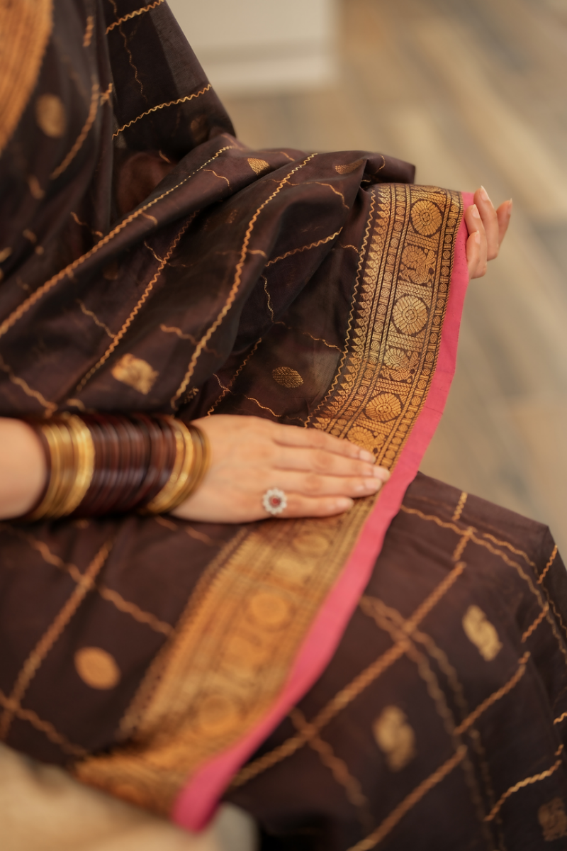 DD Kanchi Silk Cotton Saree