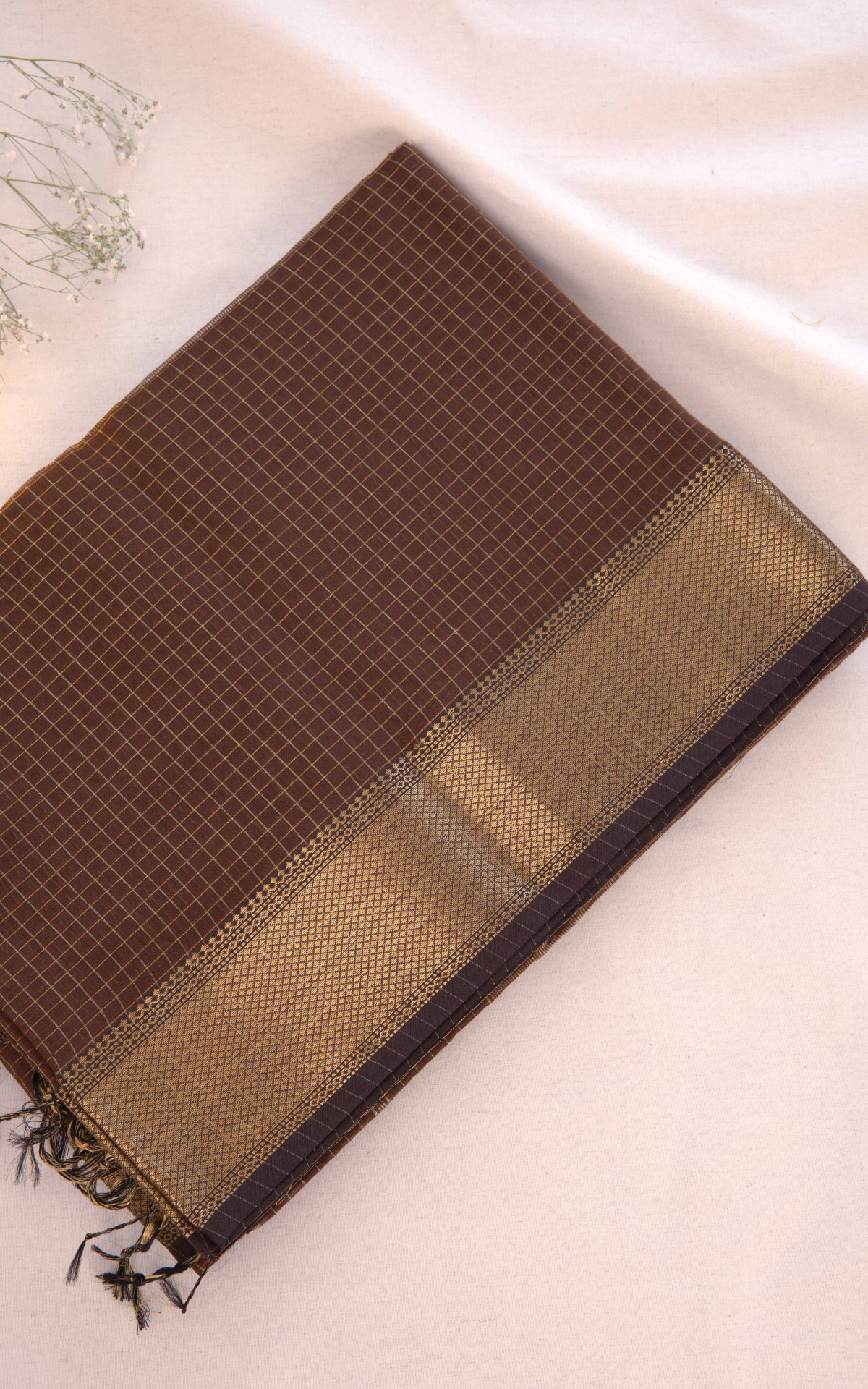 Maheshwari Silk Cotton Saree M012