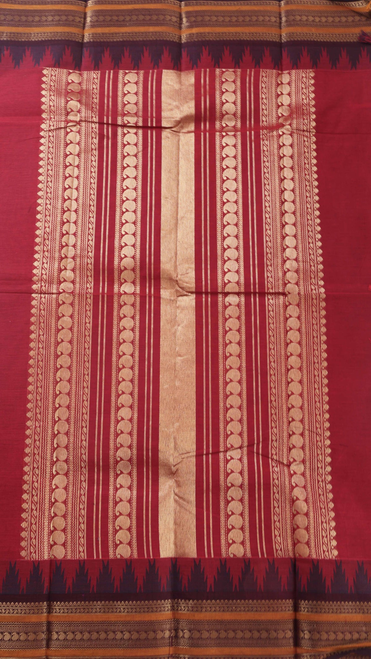 Butta Chettinad Cotton Saree CW568