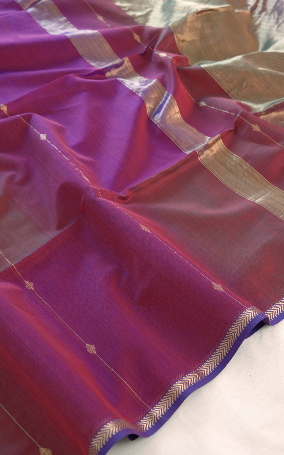 Maheshwari Silk Cotton Saree M016