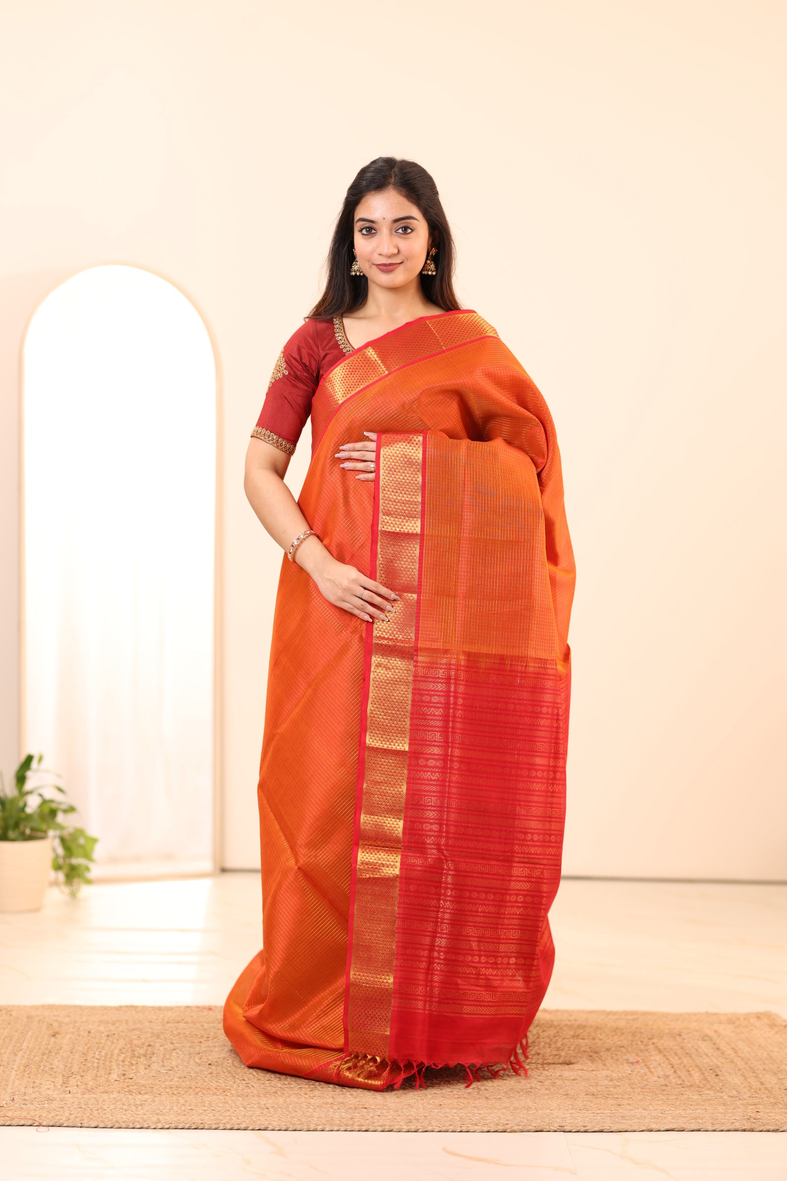 Kanchi Silk Saree A21