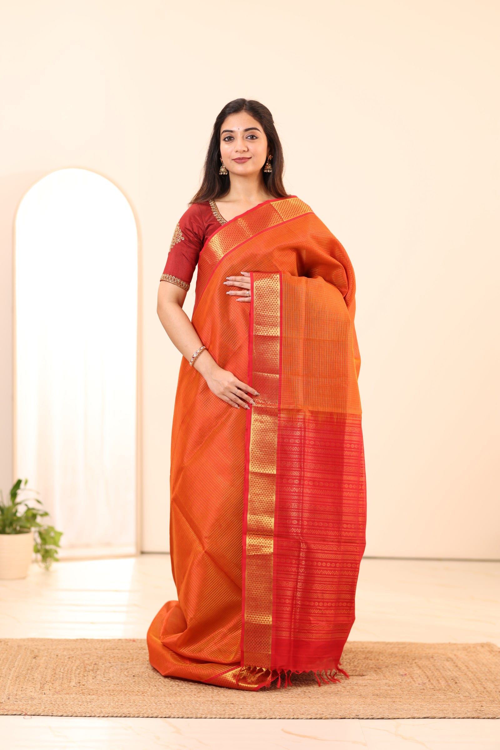 Kanchi Silk Saree A21