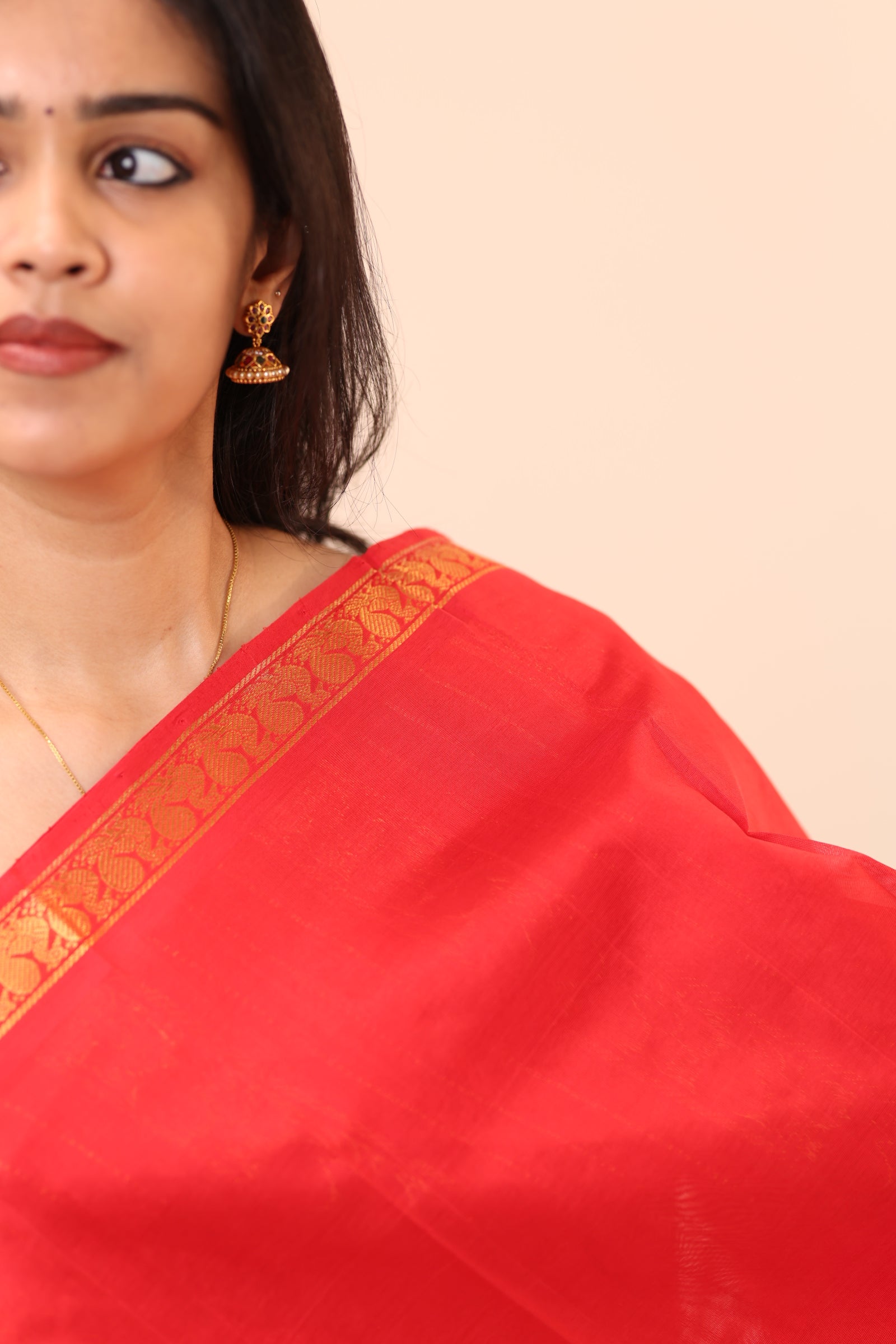 Kanchi Silk Cotton Saree A26