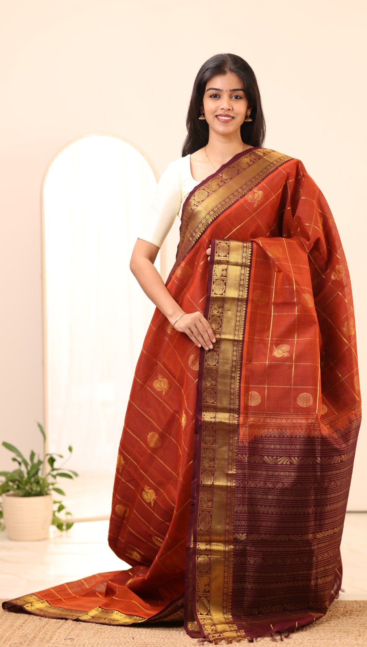 Kanchi Silk Cotton Saree A29