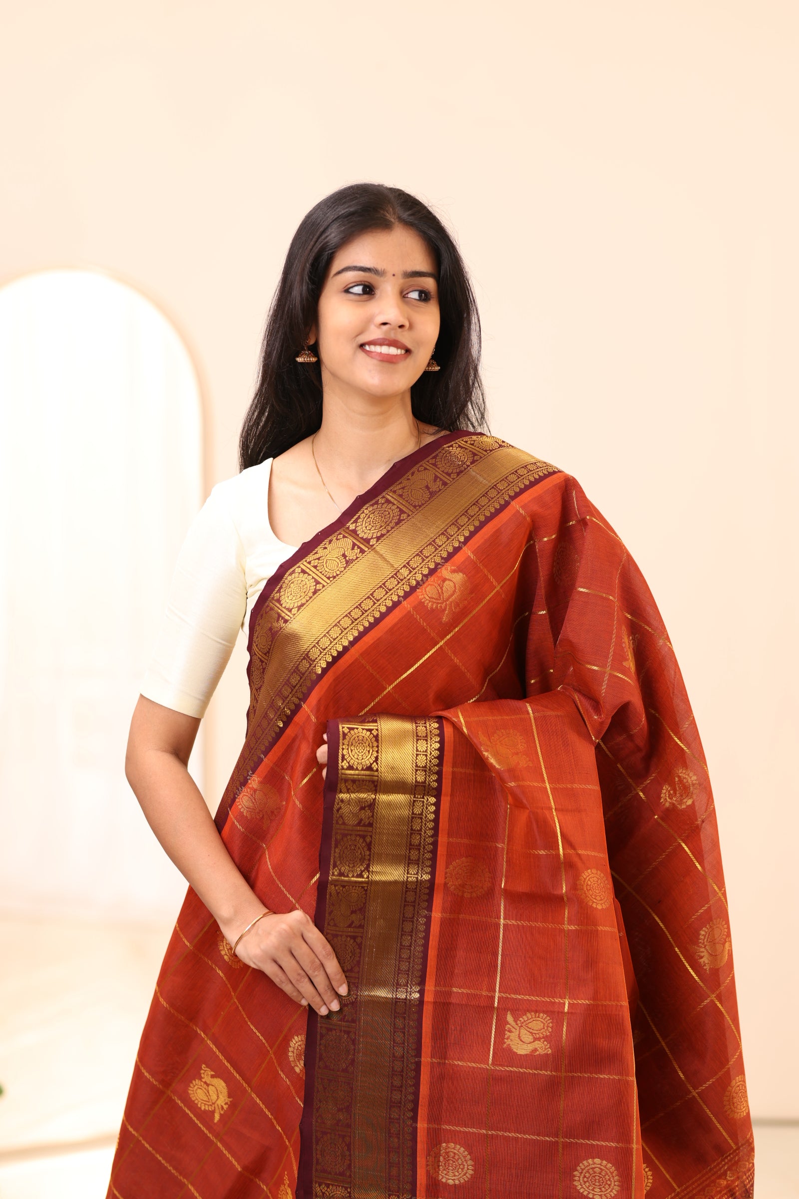 Kanchi Silk Cotton Saree A29