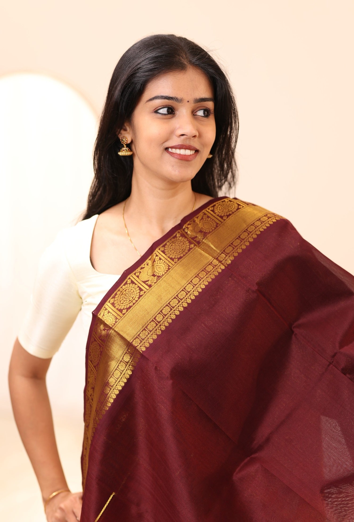 Kanchi Silk Cotton Saree A29