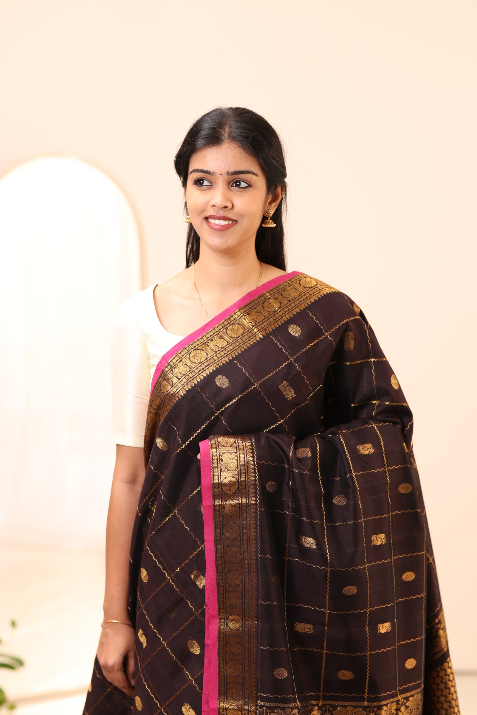 Kanchi Silk Cotton Saree A38