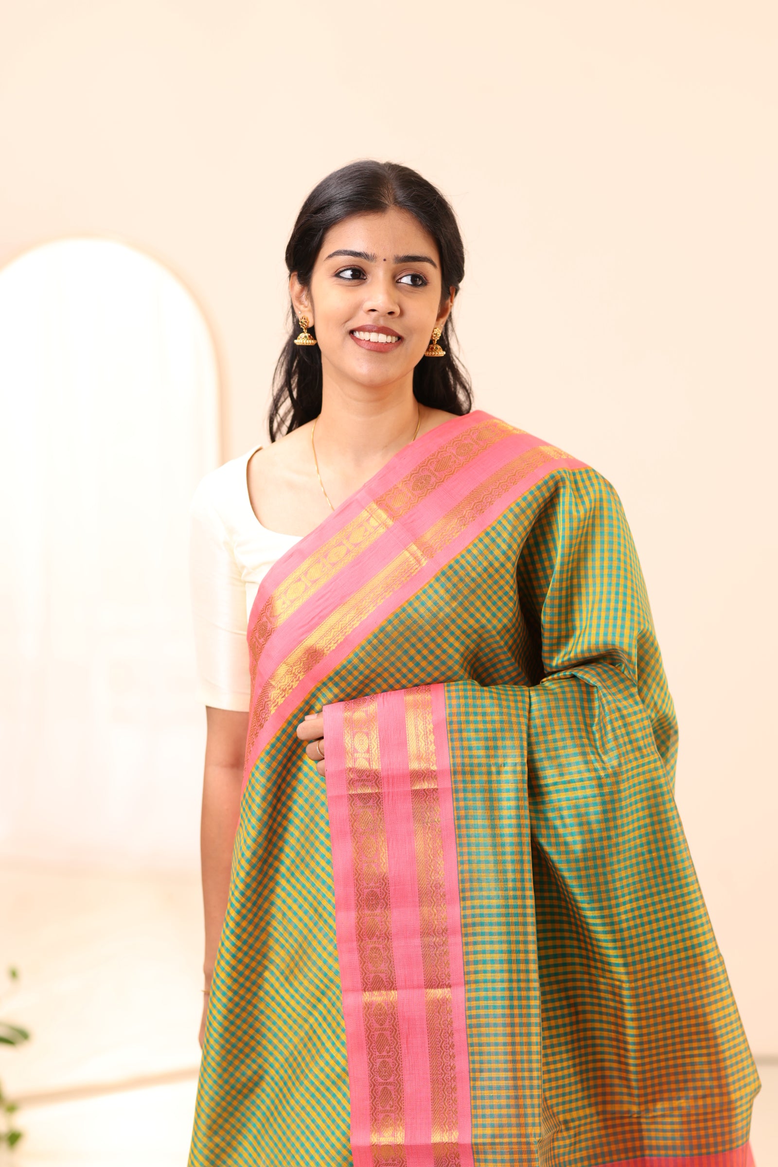 Kanchi Silk Cotton Saree A40