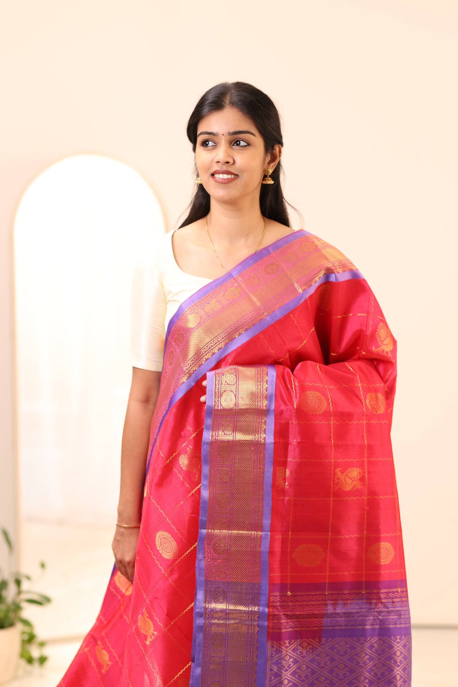 Kanchi Silk Cotton Saree A50