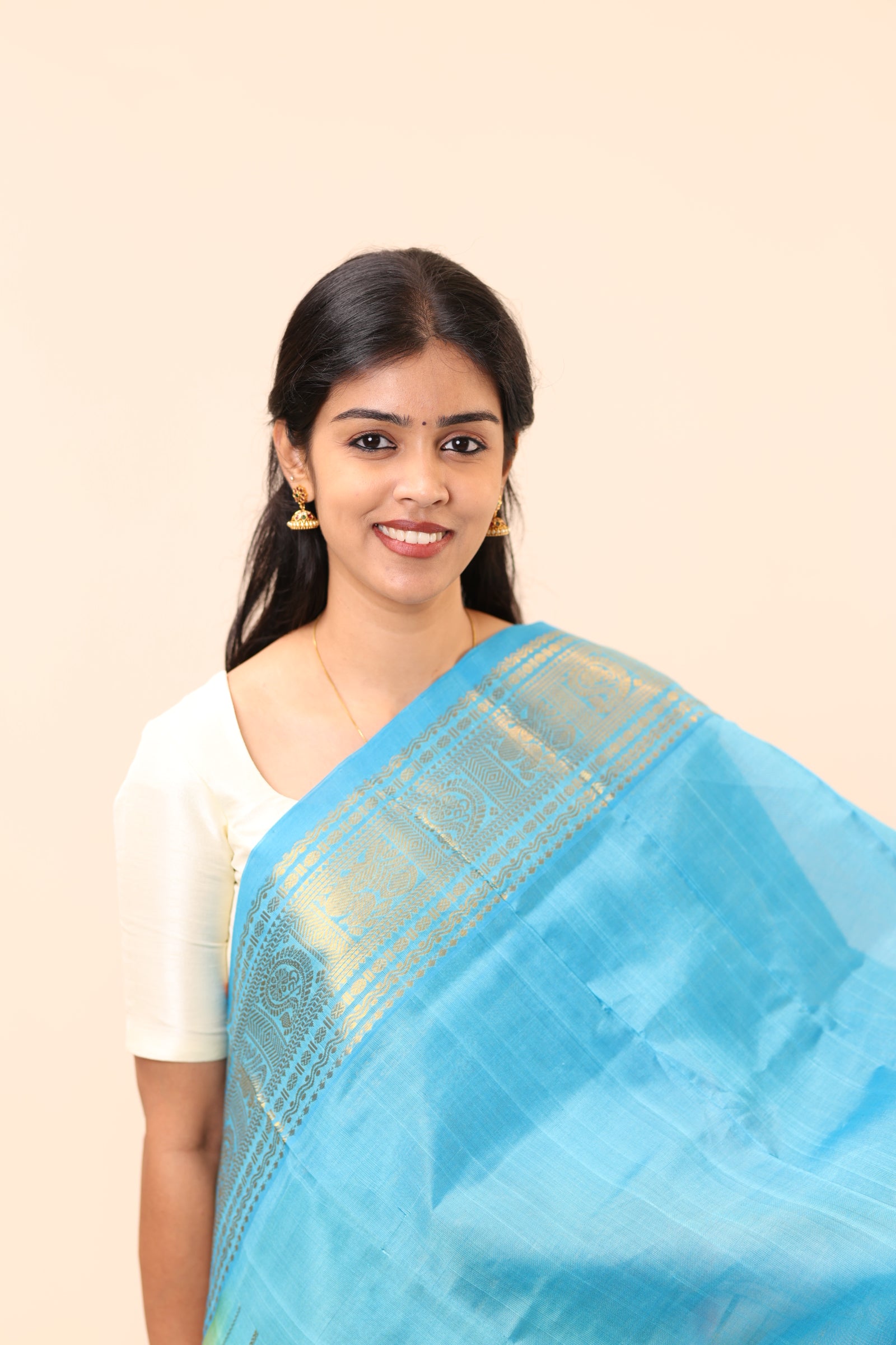 Kanchi Silk Cotton Saree A52