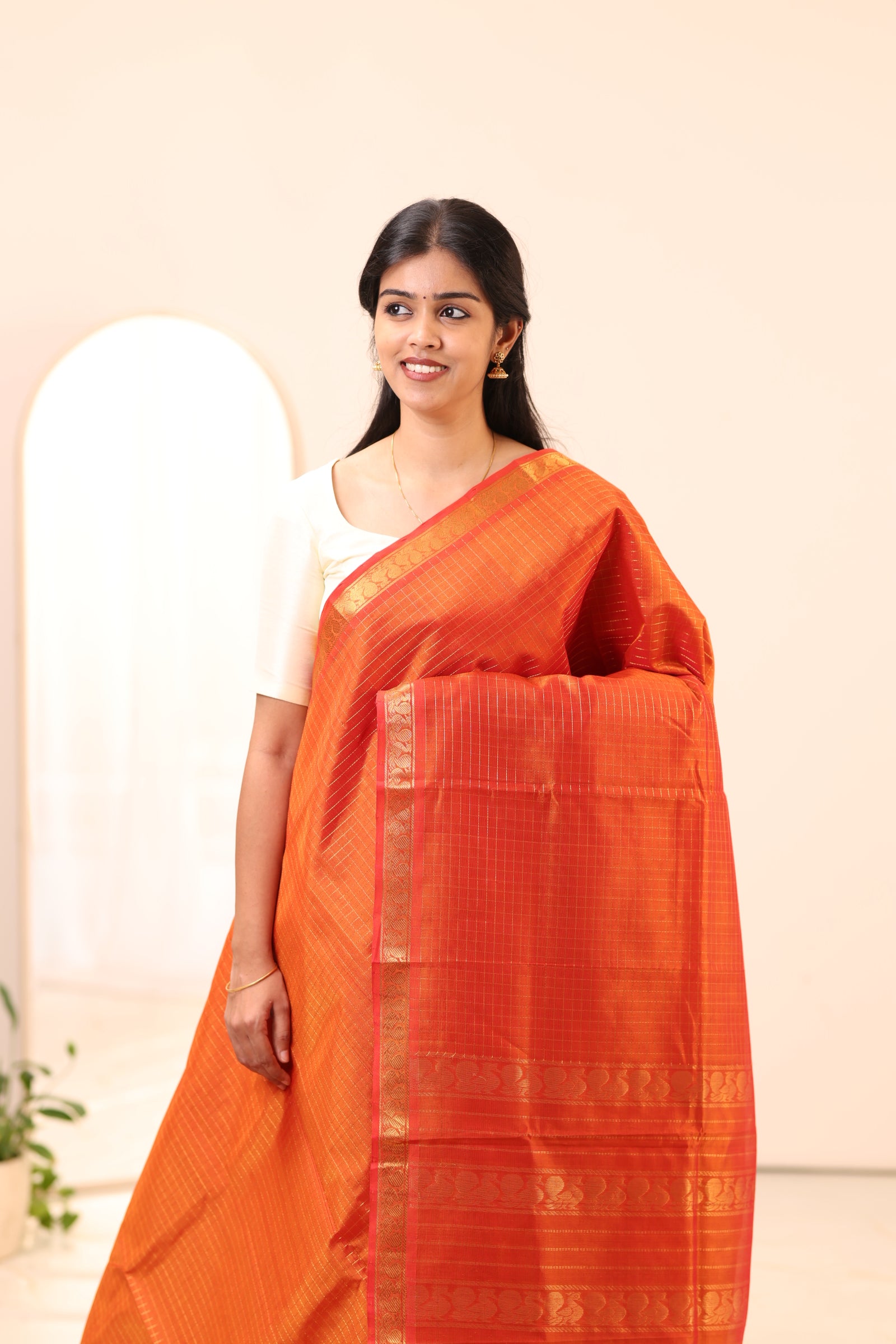 Kanchi Silk Cotton Saree A55
