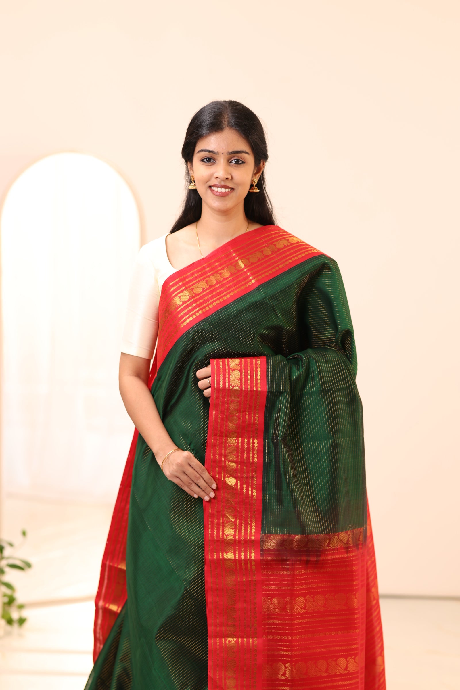 Kanchi Silk Cotton Saree A58