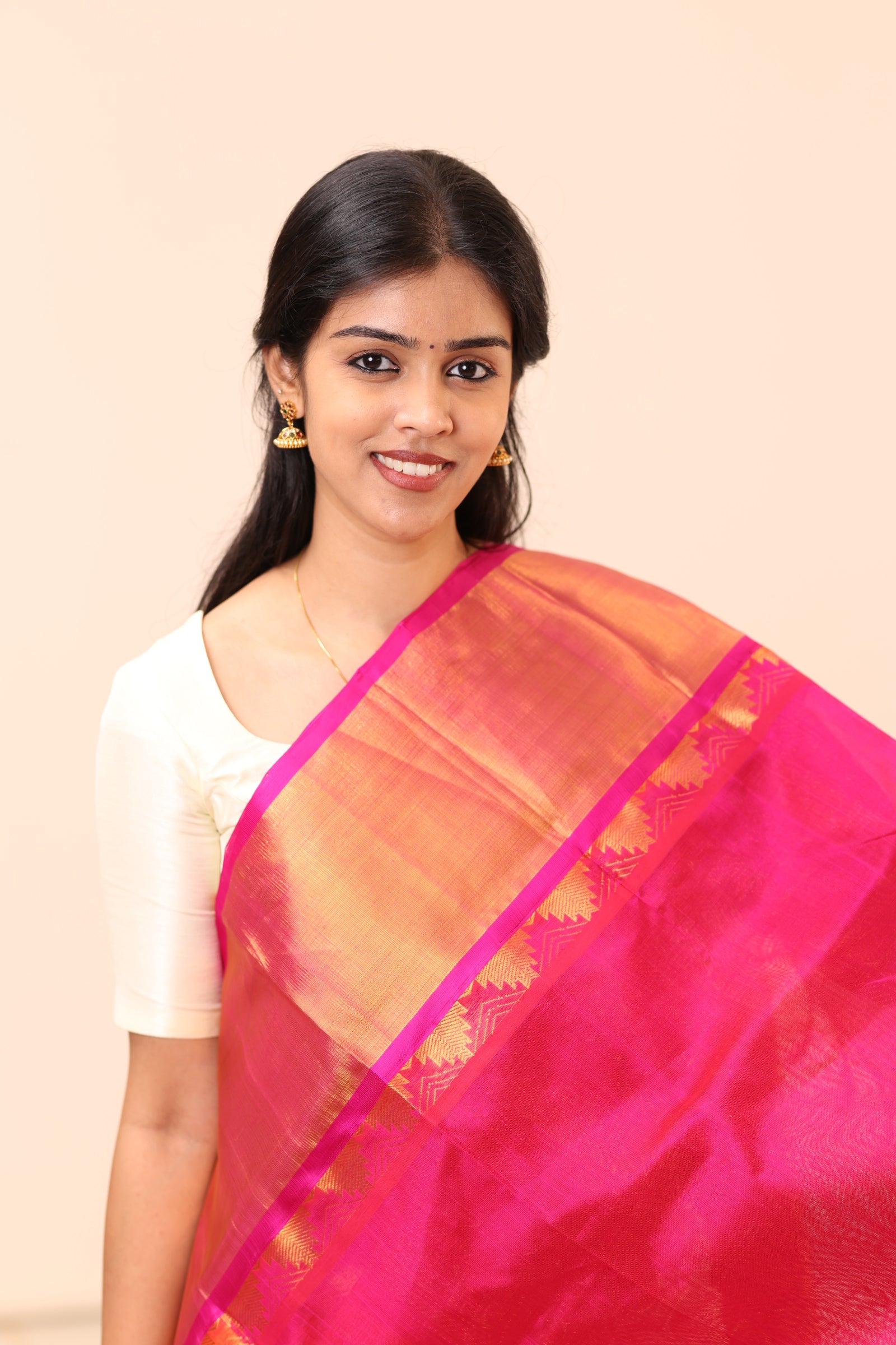 Kanchi Silk Cotton Saree A60