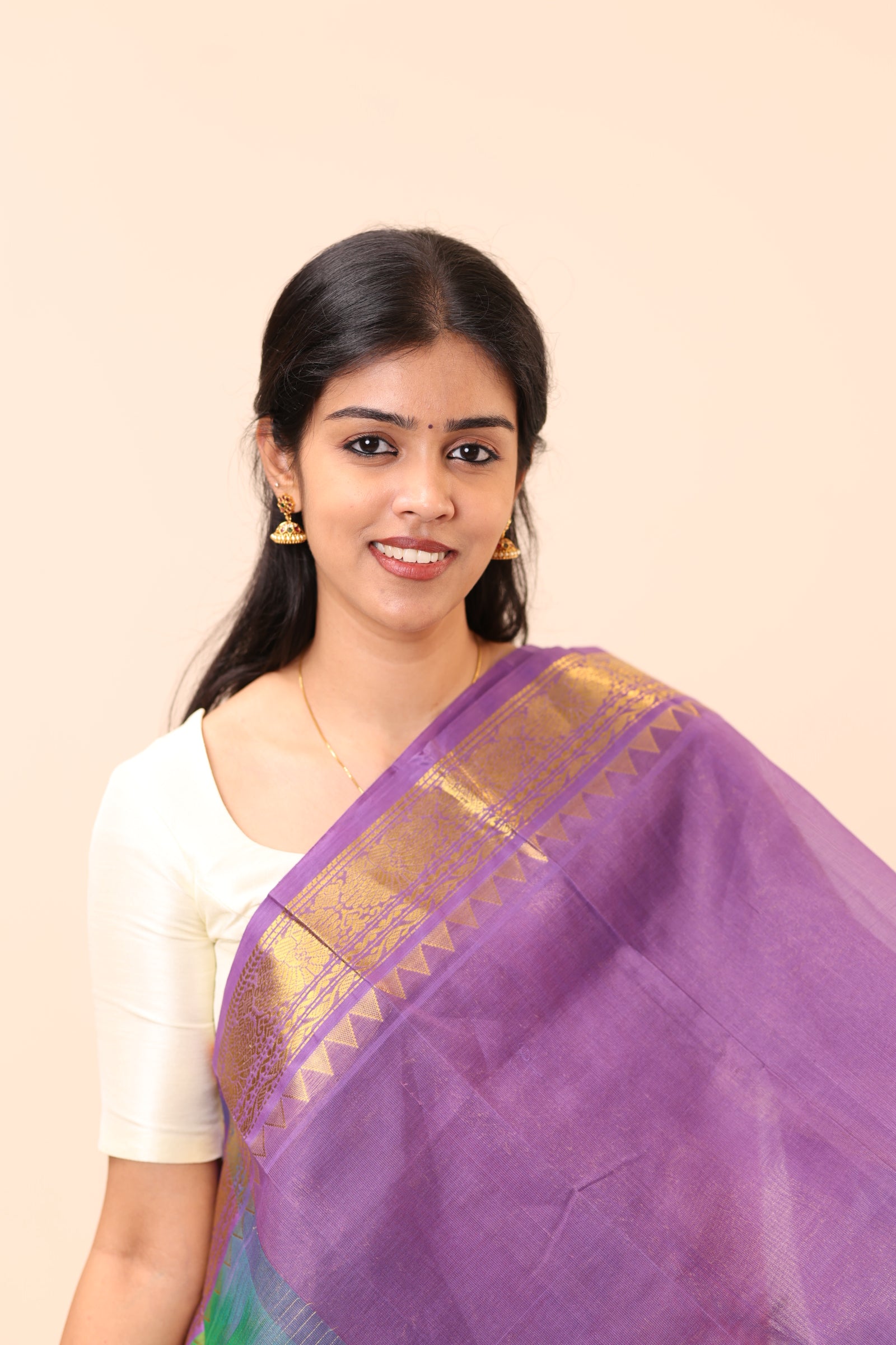 Kanchi Silk Cotton Saree A62