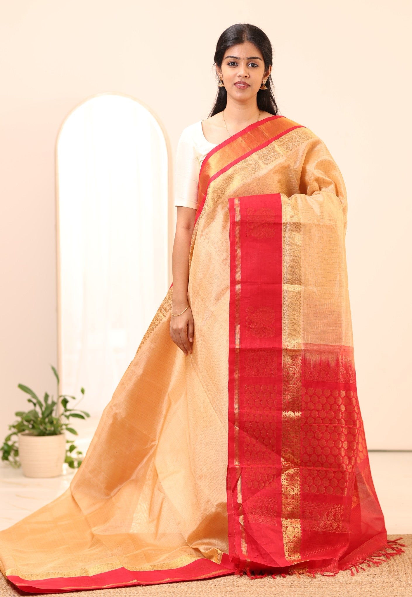 Kanchi Silk Cotton Saree A70