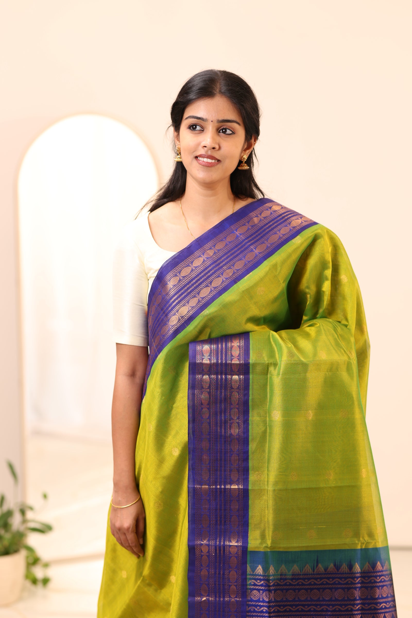 Kanchi Silk Cotton Saree A80